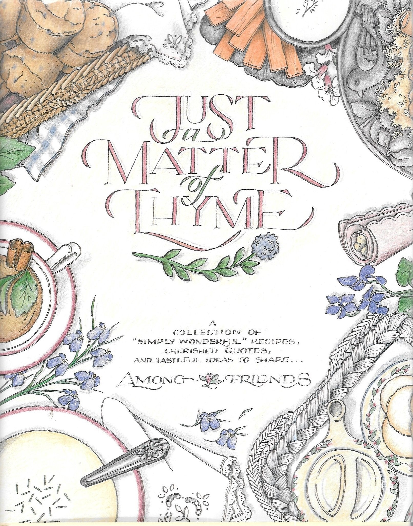 Just a Matter of Thyme: Recipes used book depot