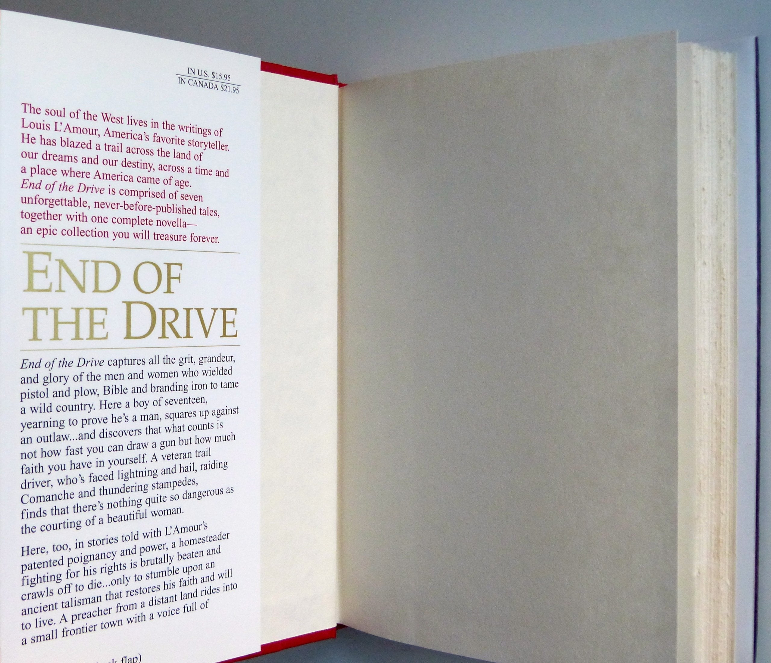 End of the Drive used book depot