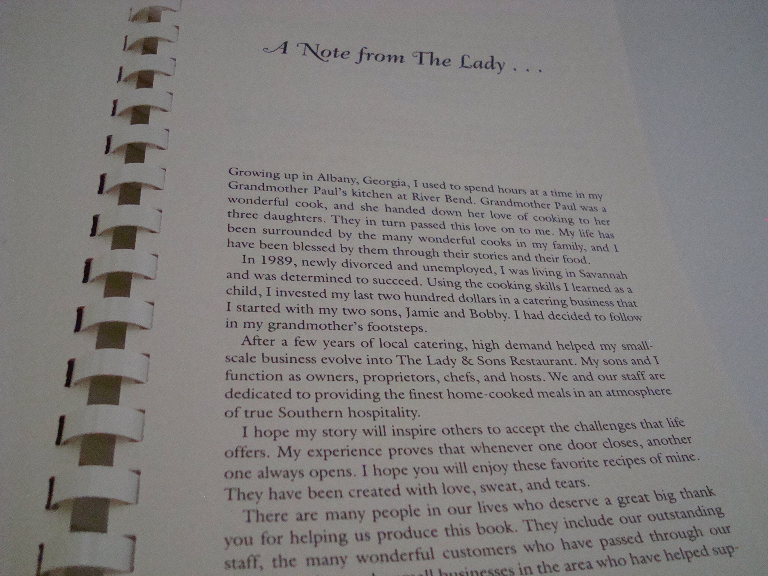 The Lady & Sons Savannah Country Cookbook used book depot