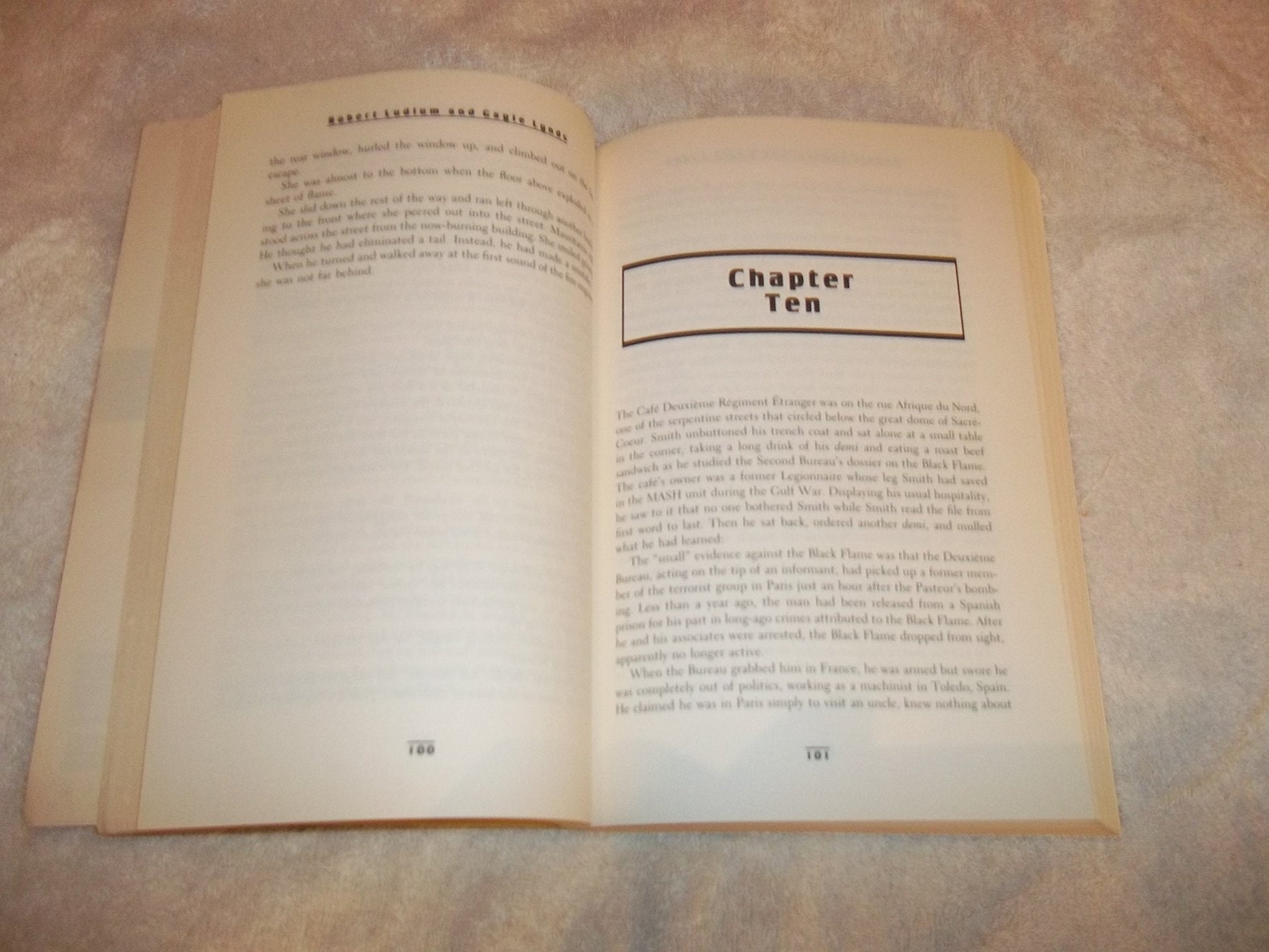 Robert Ludlum's The Paris Option: A Covert-One Novel used book depot