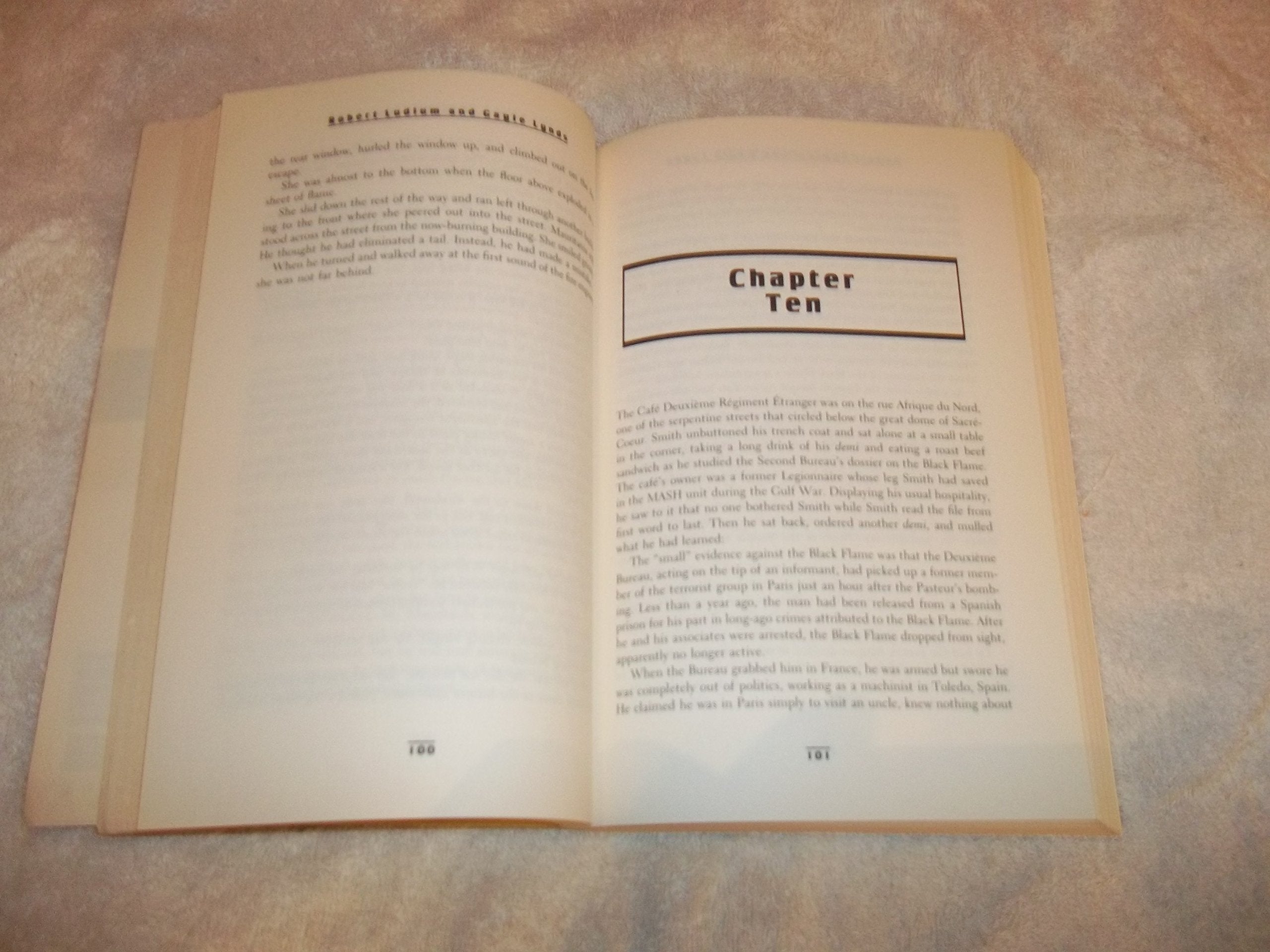 Robert Ludlum's The Paris Option: A Covert-One Novel used book depot