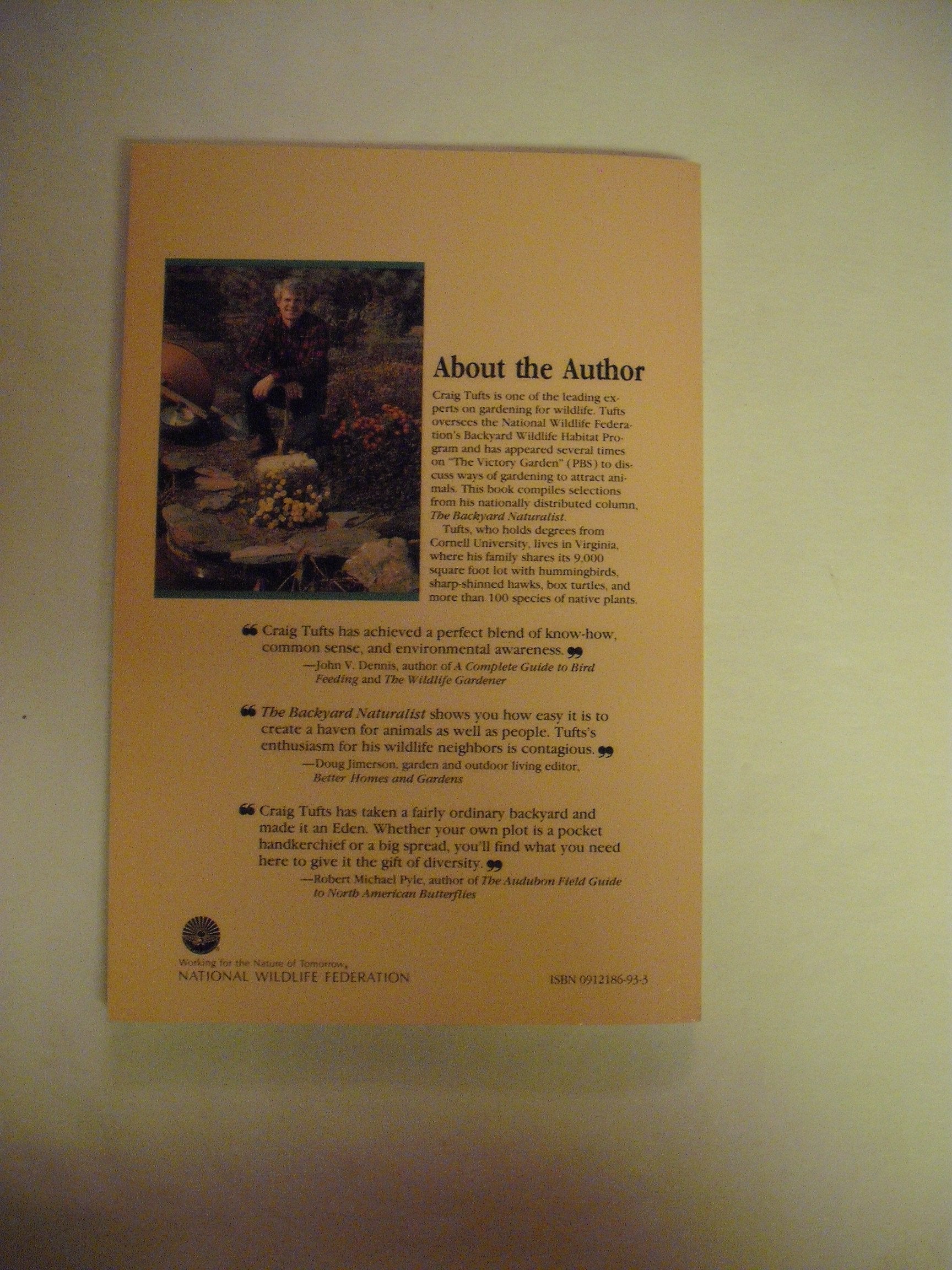 The Backyard Naturalist used book depot