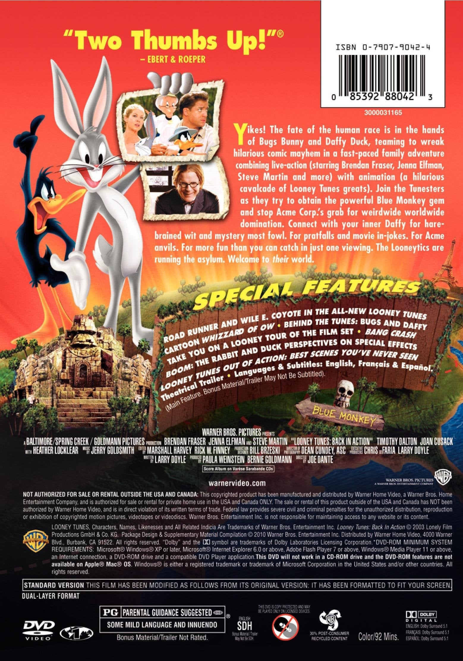 Looney Tunes - Back in Action (Widescreen Edition) used book depot