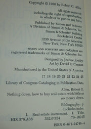 NOTHING DOWN HOW TO BUY REAL ESTATE LITTLE OR NO MONEY DOWN used book depot