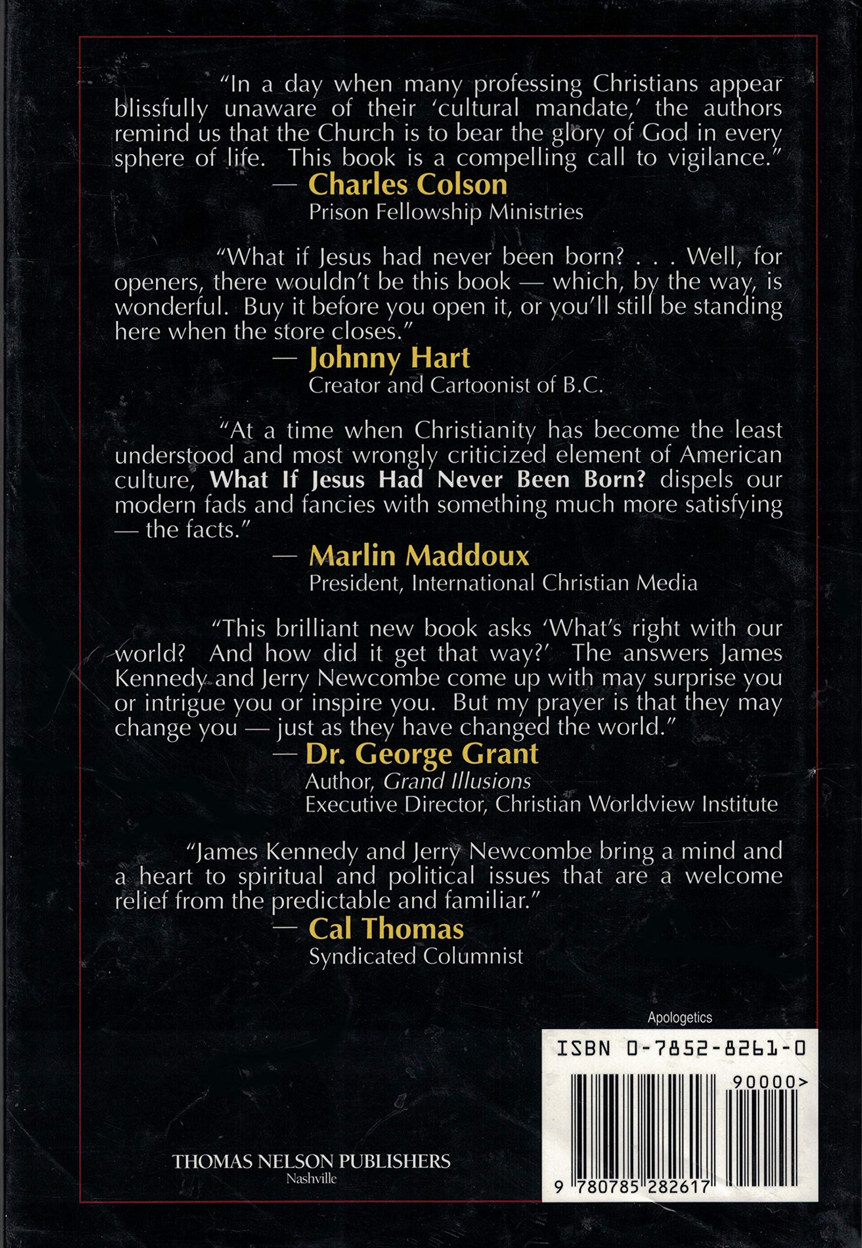 What if Jesus Had Never Been Born? used book depot
