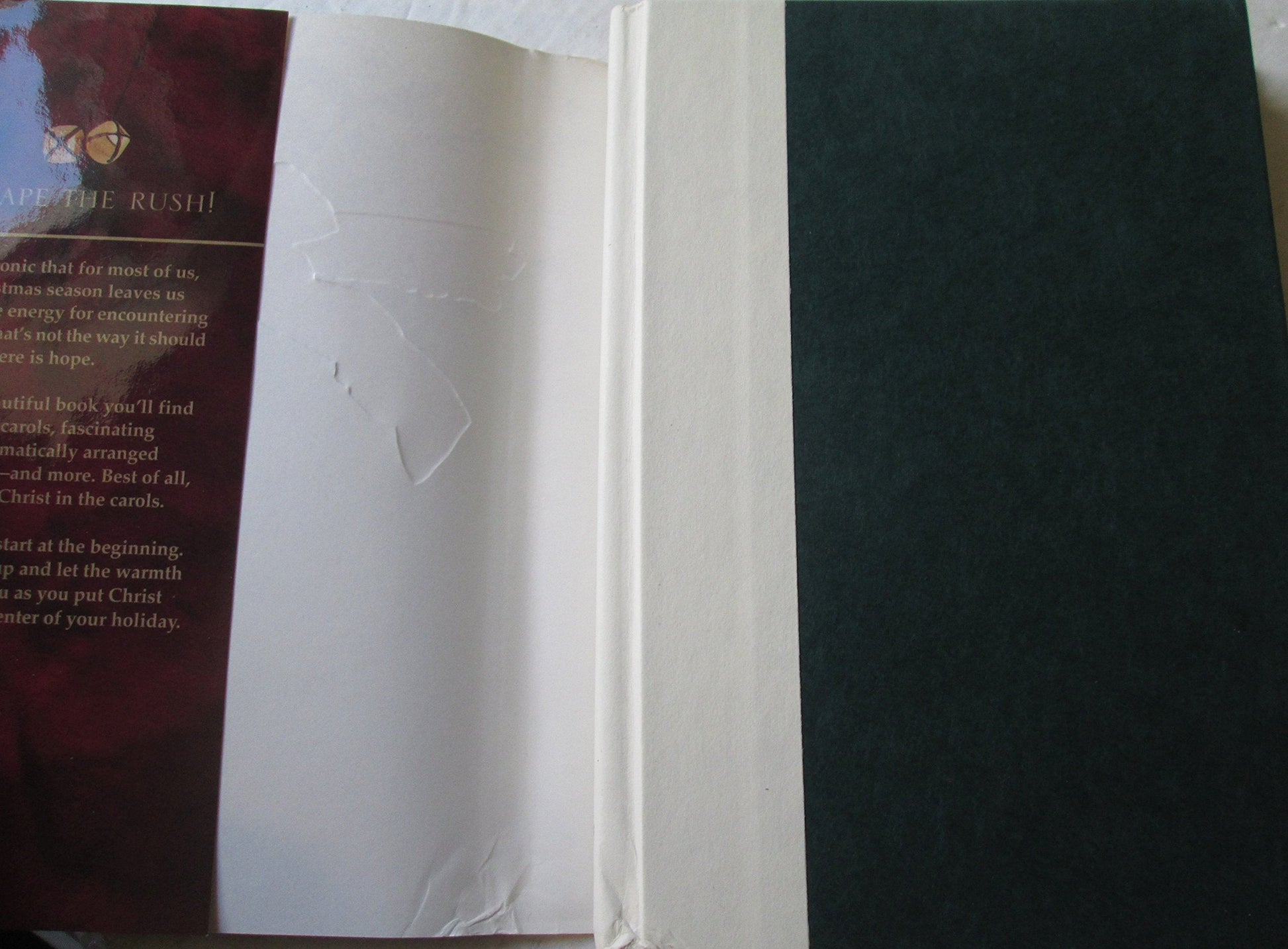 Christ in the Carols: Thirty-one devotionals for Christmas and Advent used book depot