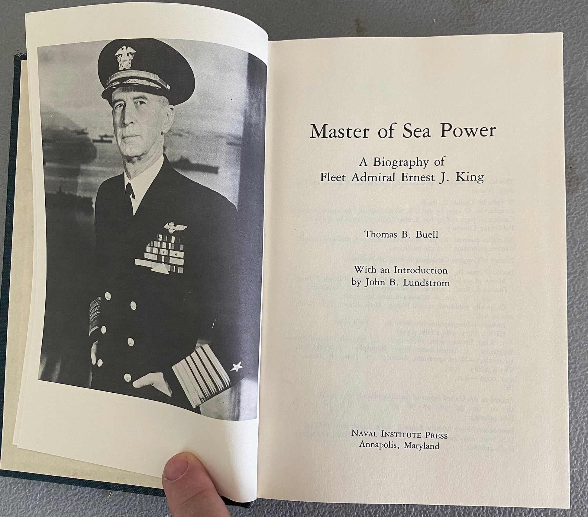Master of Sea Power: A Biography of Fleet Admiral Ernest J. King (CLASSICS OF NAVAL LITERATURE) used book depot