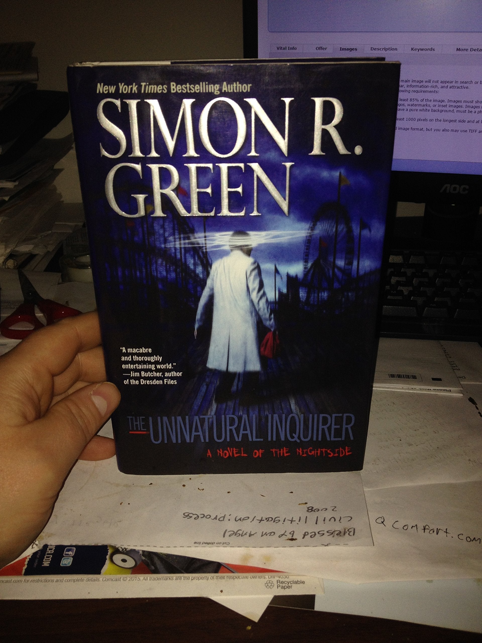 The Unnatural Inquirer (Nightside, Book 8) used book depot