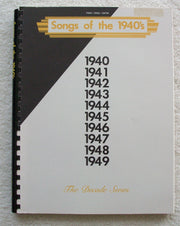 Songs of the 1940S used book depot