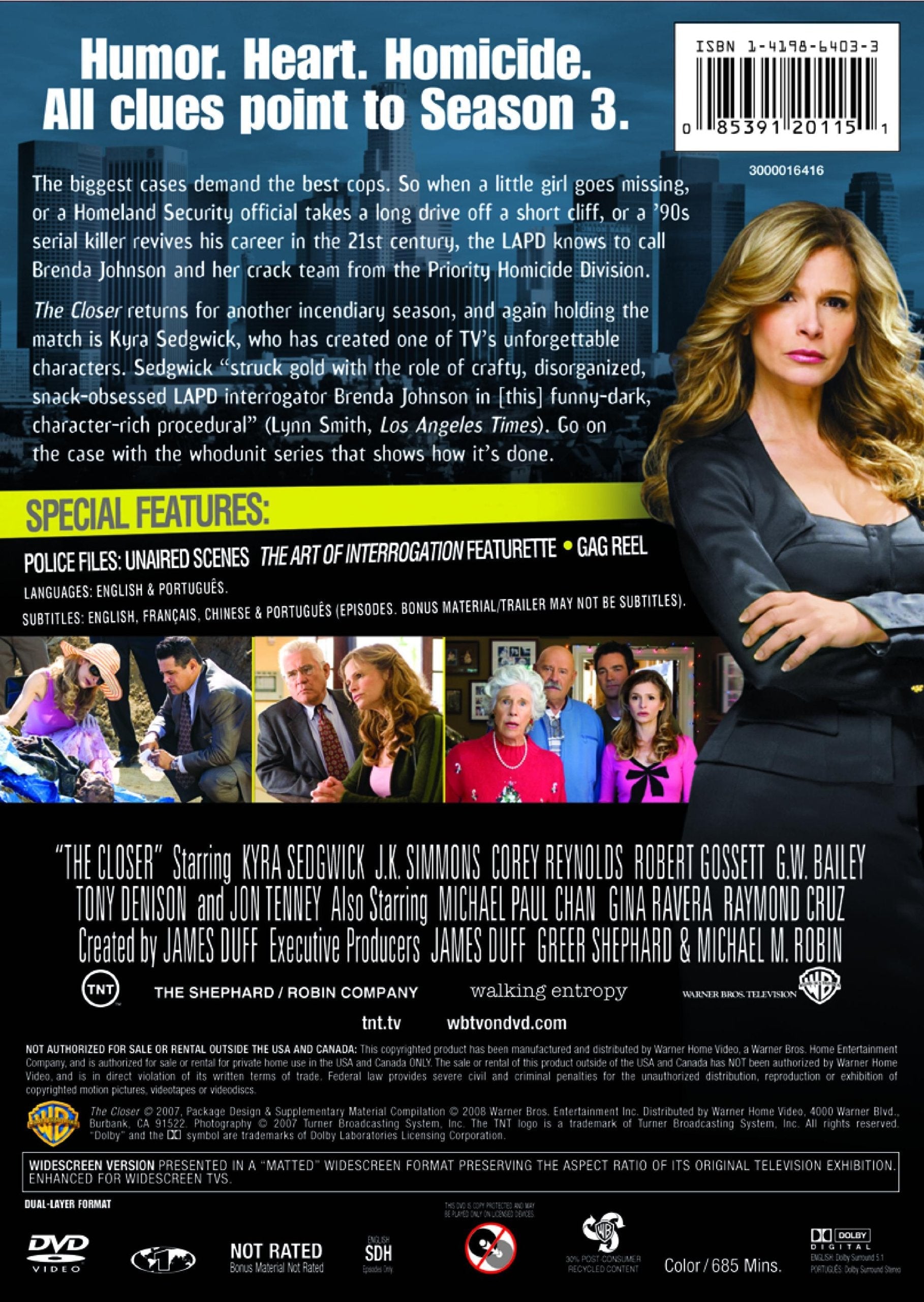 The Closer: Season 3 used book depot