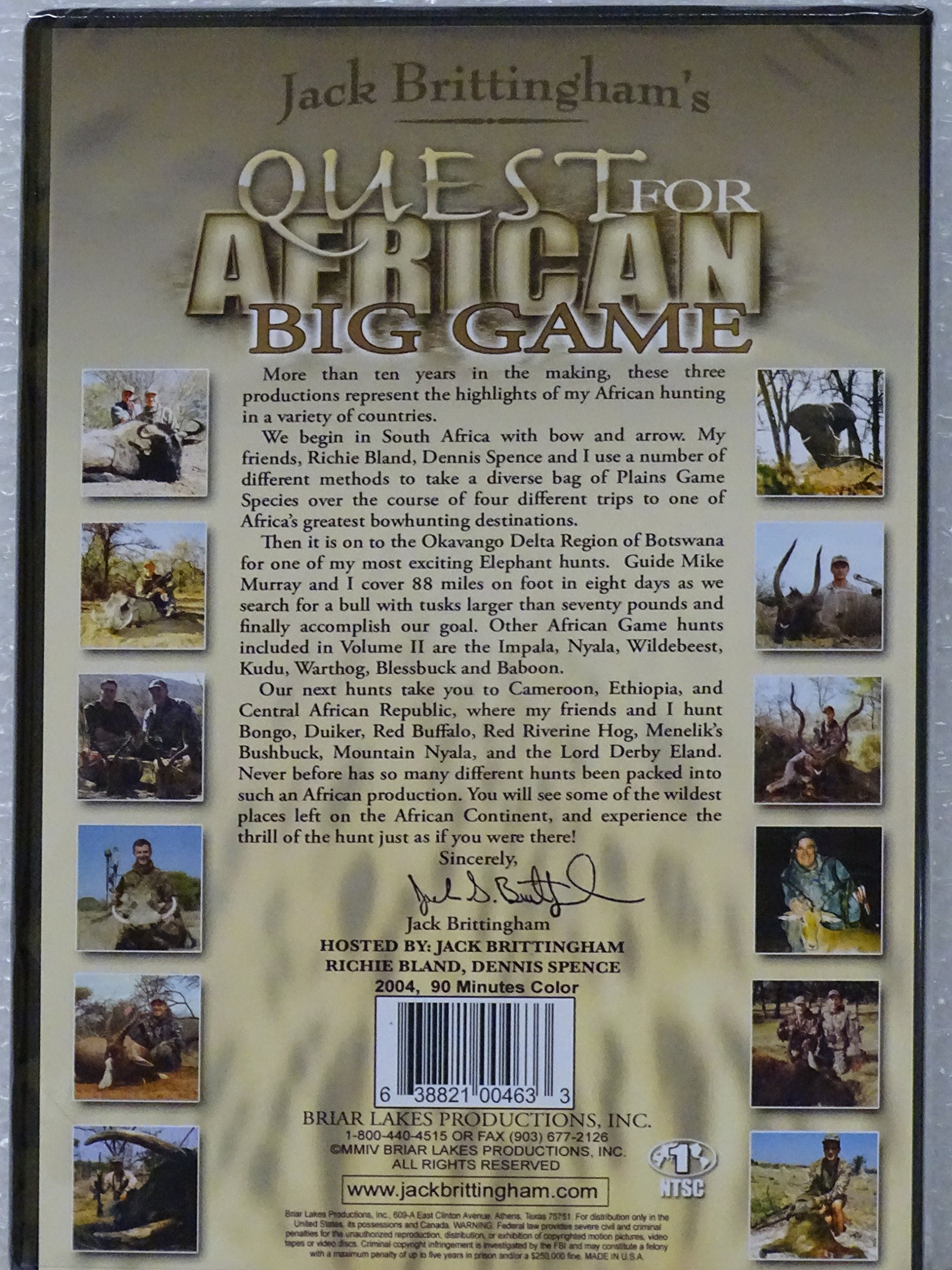 Quest for African Big Game: Volume 2