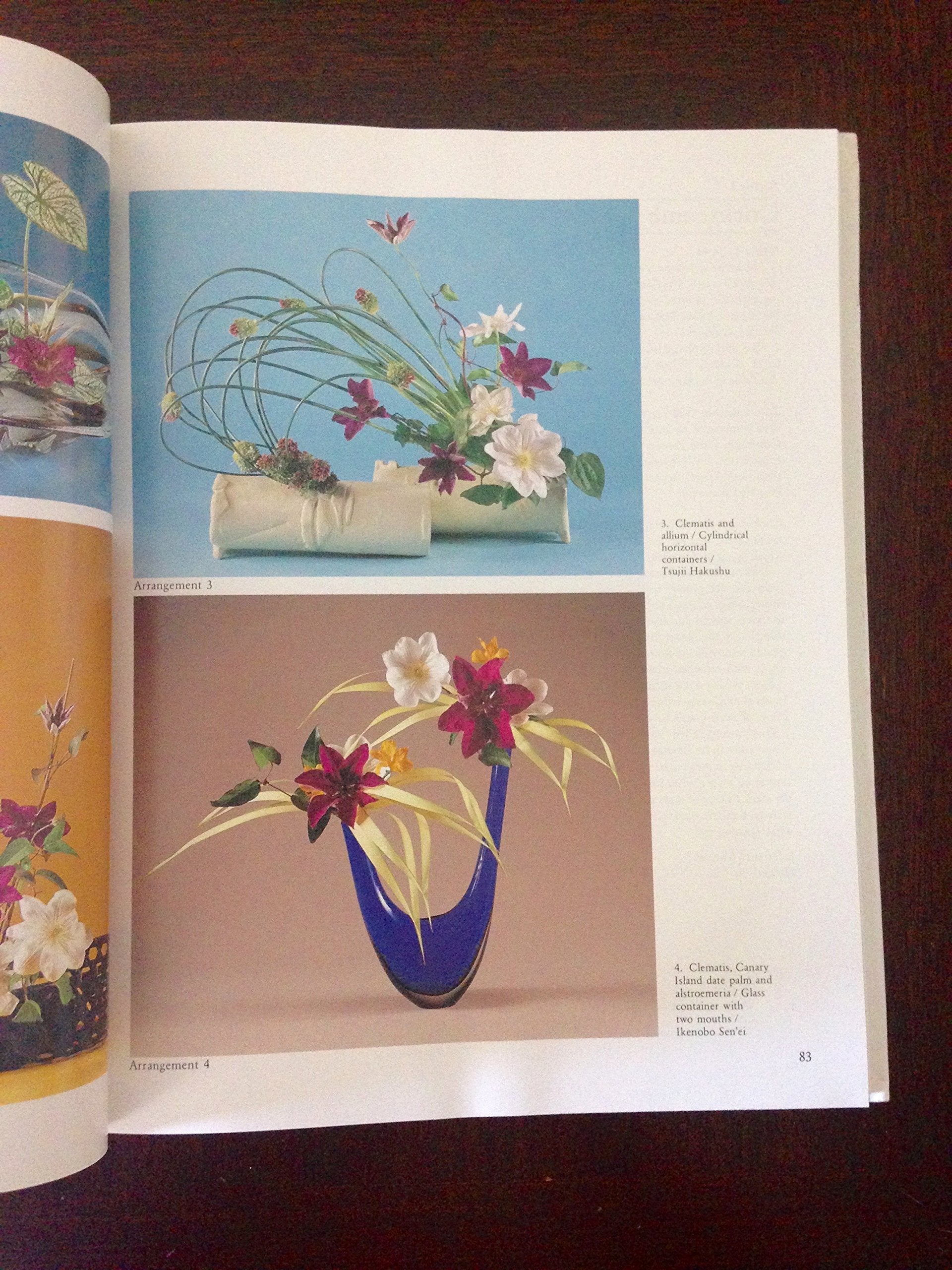 Ikebana: 101 Plants and 478 Arrangements used book depot