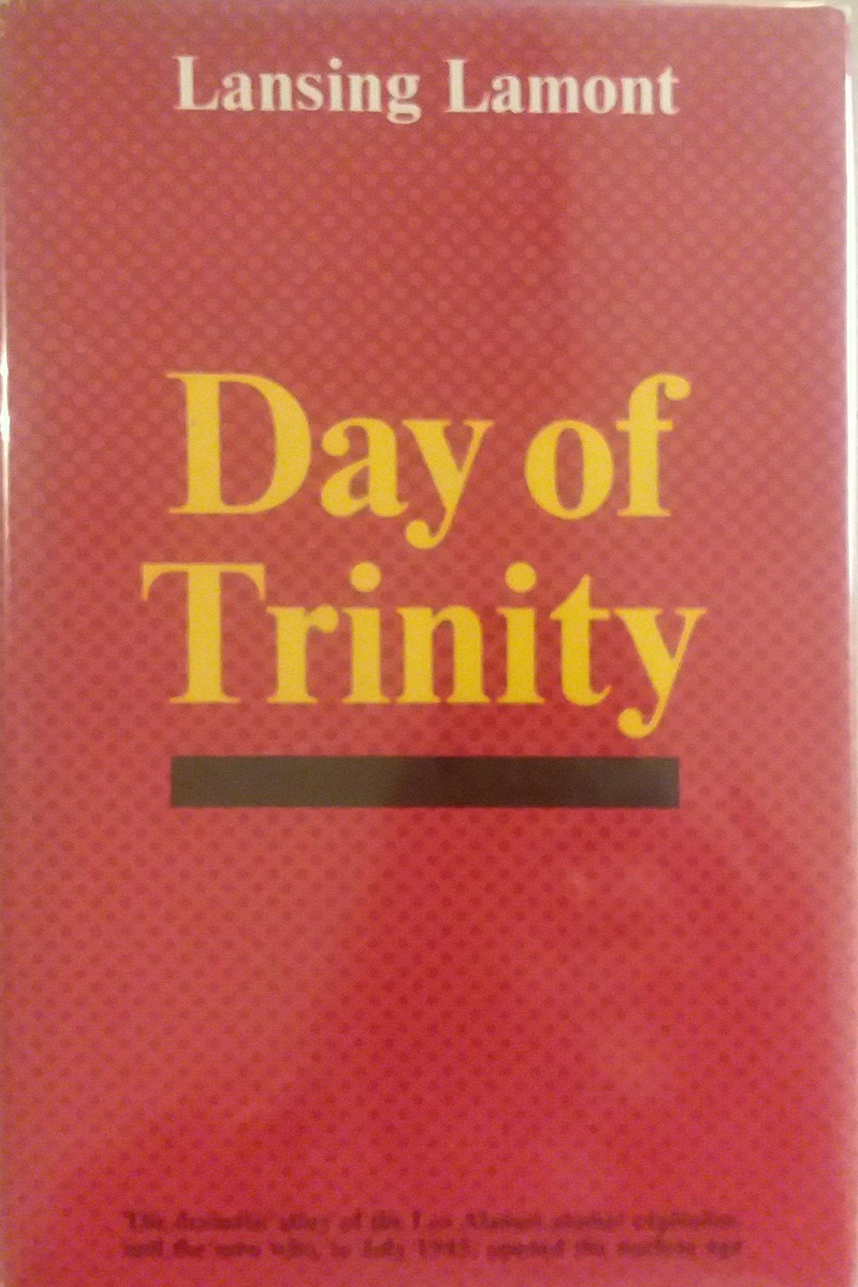 Day of Trinity used book depot