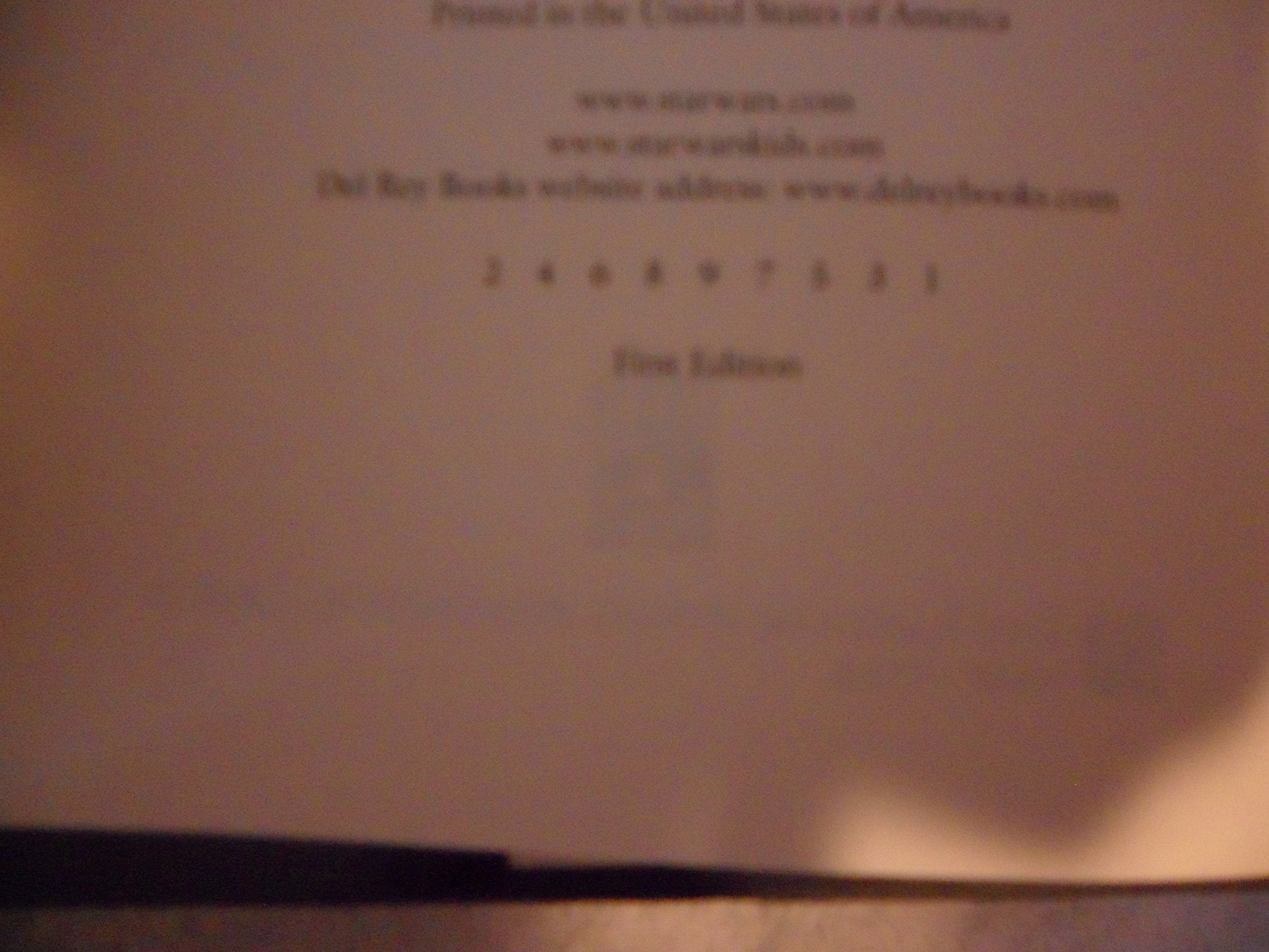 Star Wars, Episode III - Revenge of the Sith used book depot