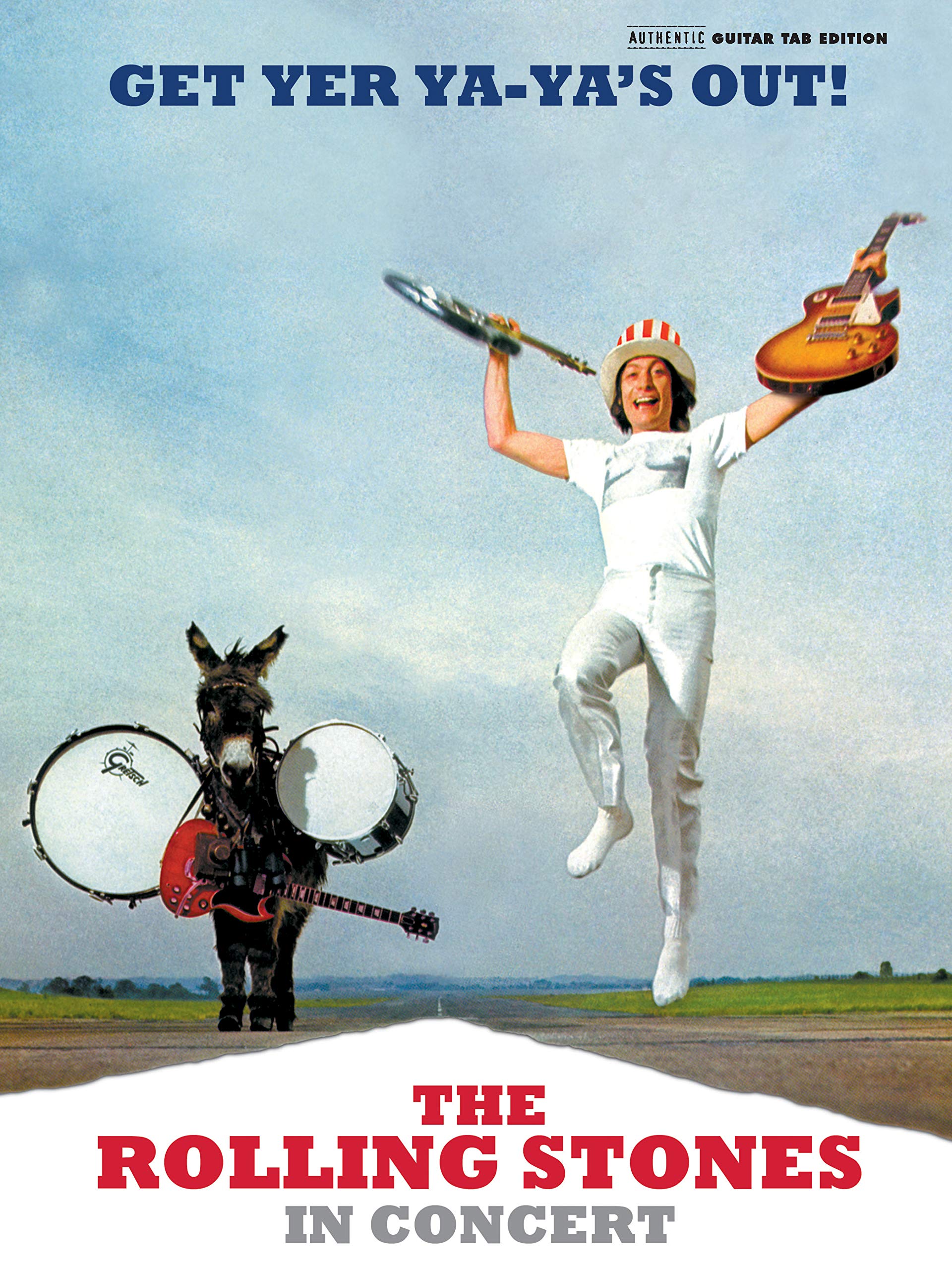 Rolling Stones -- Get Yer Ya-Ya's Out!: The Rolling Stones in Concert (Authentic Guitar TAB) used book depot