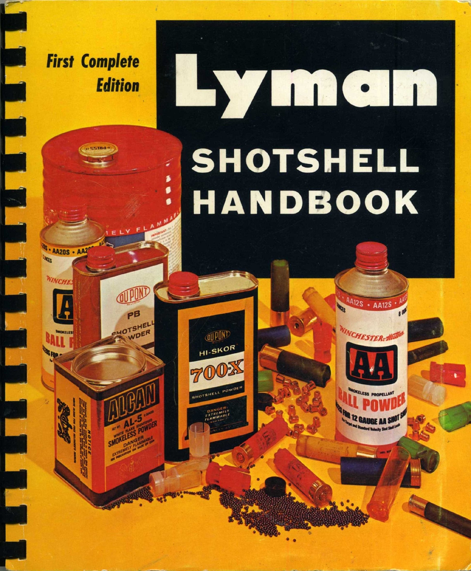 Lyman Shotshell Handbook First Complete Edition used book depot