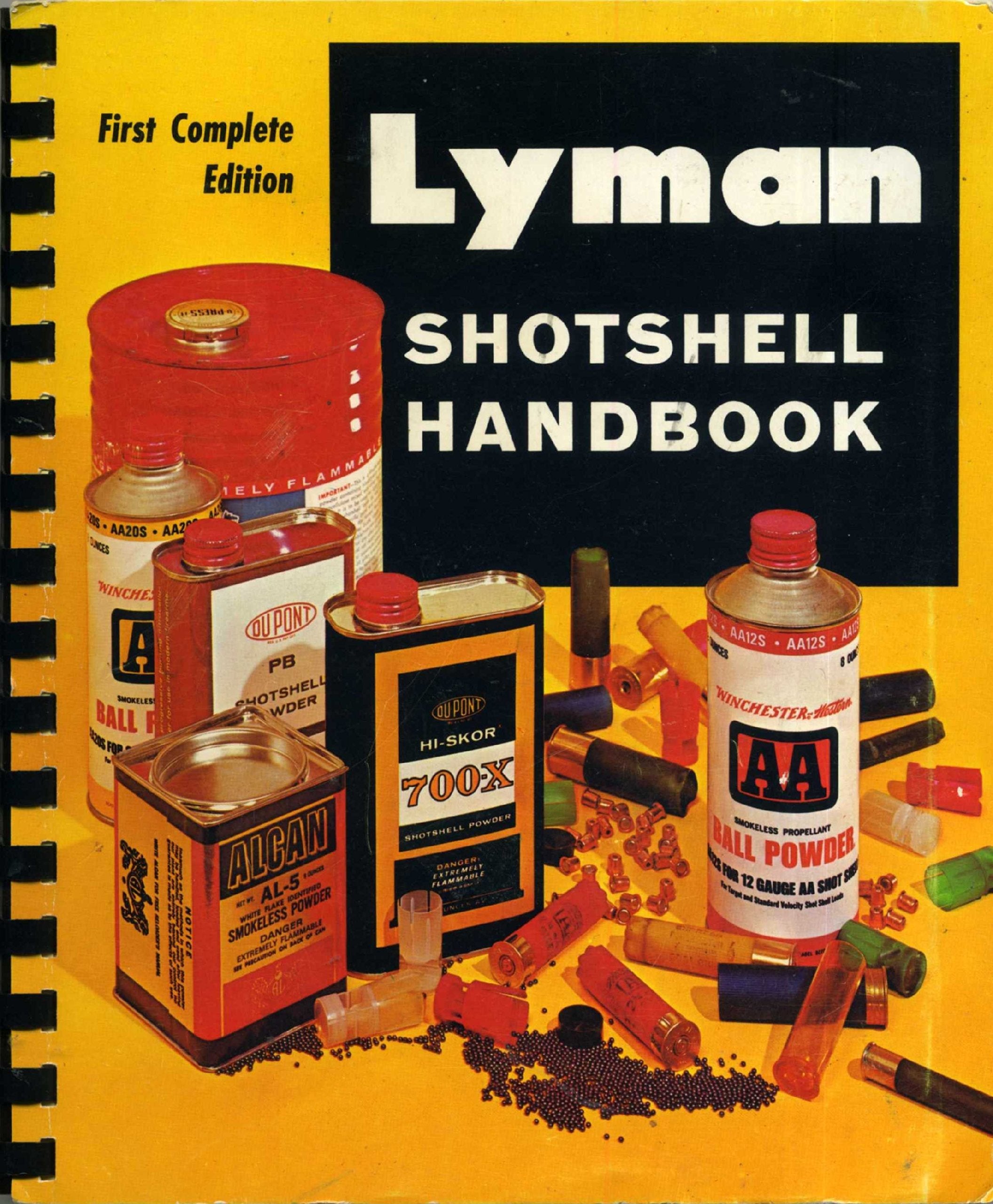 Lyman Shotshell Handbook First Complete Edition used book depot