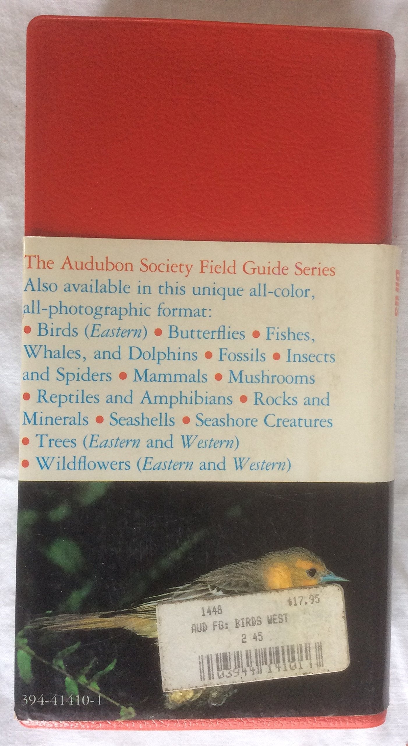 The Audubon Society Field Guide to North American Birds: Western Region (Audubon Society Field Guide Series) used book depot