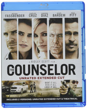 The Counselor (Unrated Extended Cut) [Blu-ray] used book depot