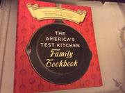 The America's Test Kitchen Family Cookbook used book depot