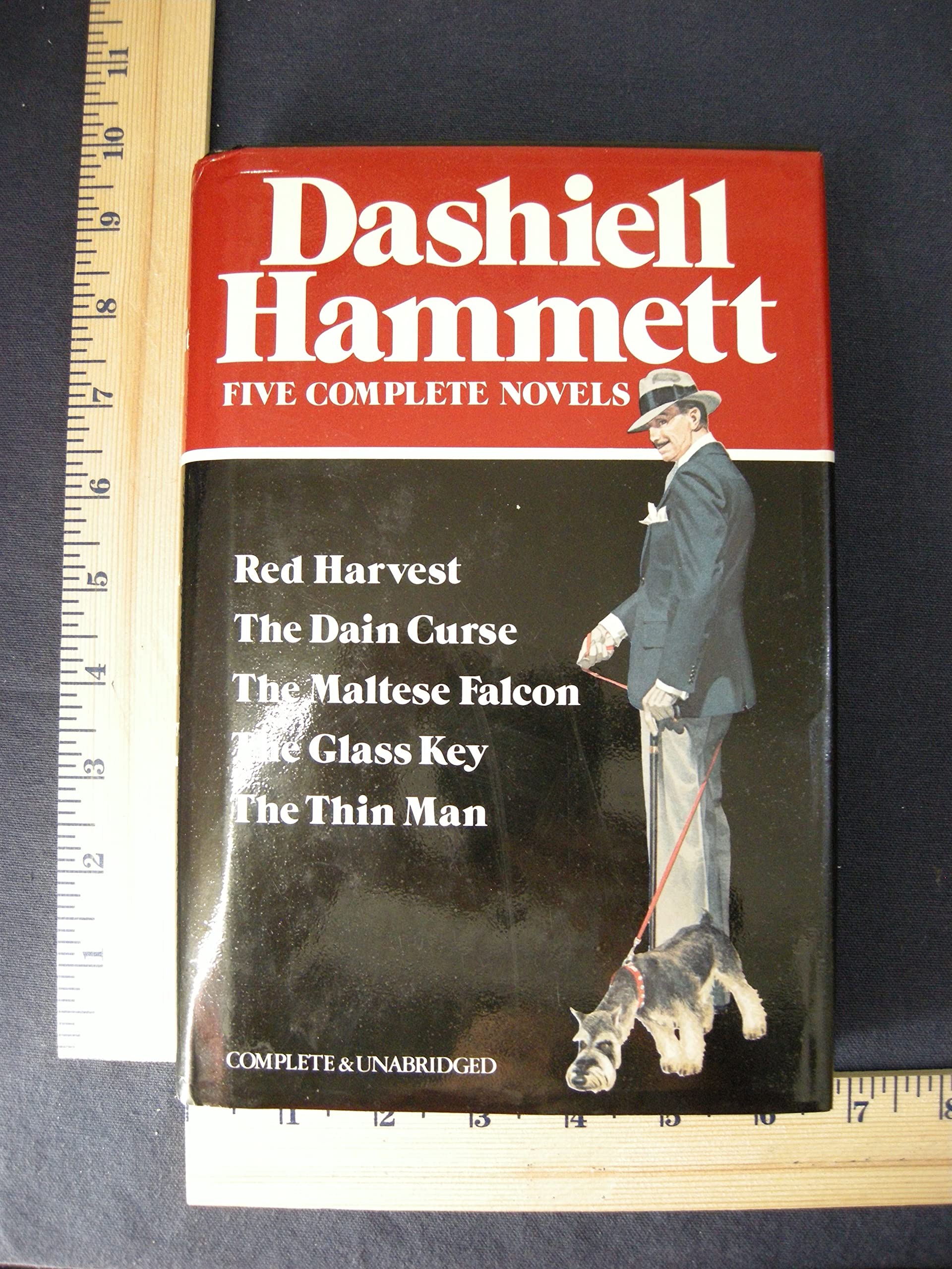 Dashiell Hammett: Five Complete Novels: Red Harvest, The Dain Curse, The Maltese Falcon, The Glass Key, and The Thin Man used book depot