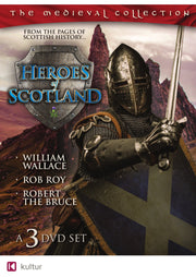 Heroes of Scotland Boxed Set - William Wallace, Robert the Bruce, Rob Roy used book depot