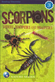 Scorpions, Spiders, Centipeds, and Millipeds (Reading Discovery) Reading Level 3 (Nature Series) used book depot