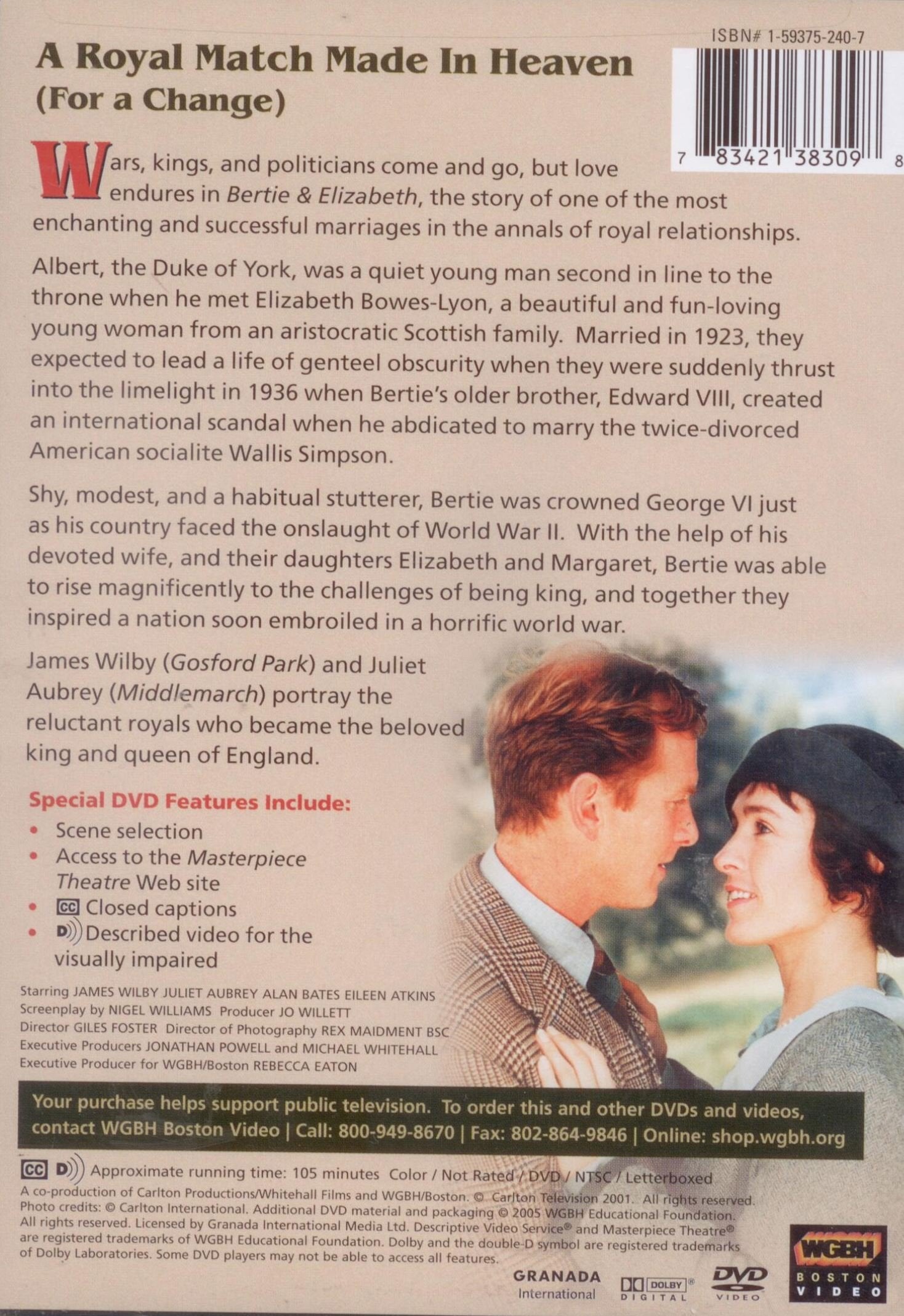Bertie and Elizabeth: The Reluctant Royals - The Story of King George VI & Queen Elizabeth used book depot