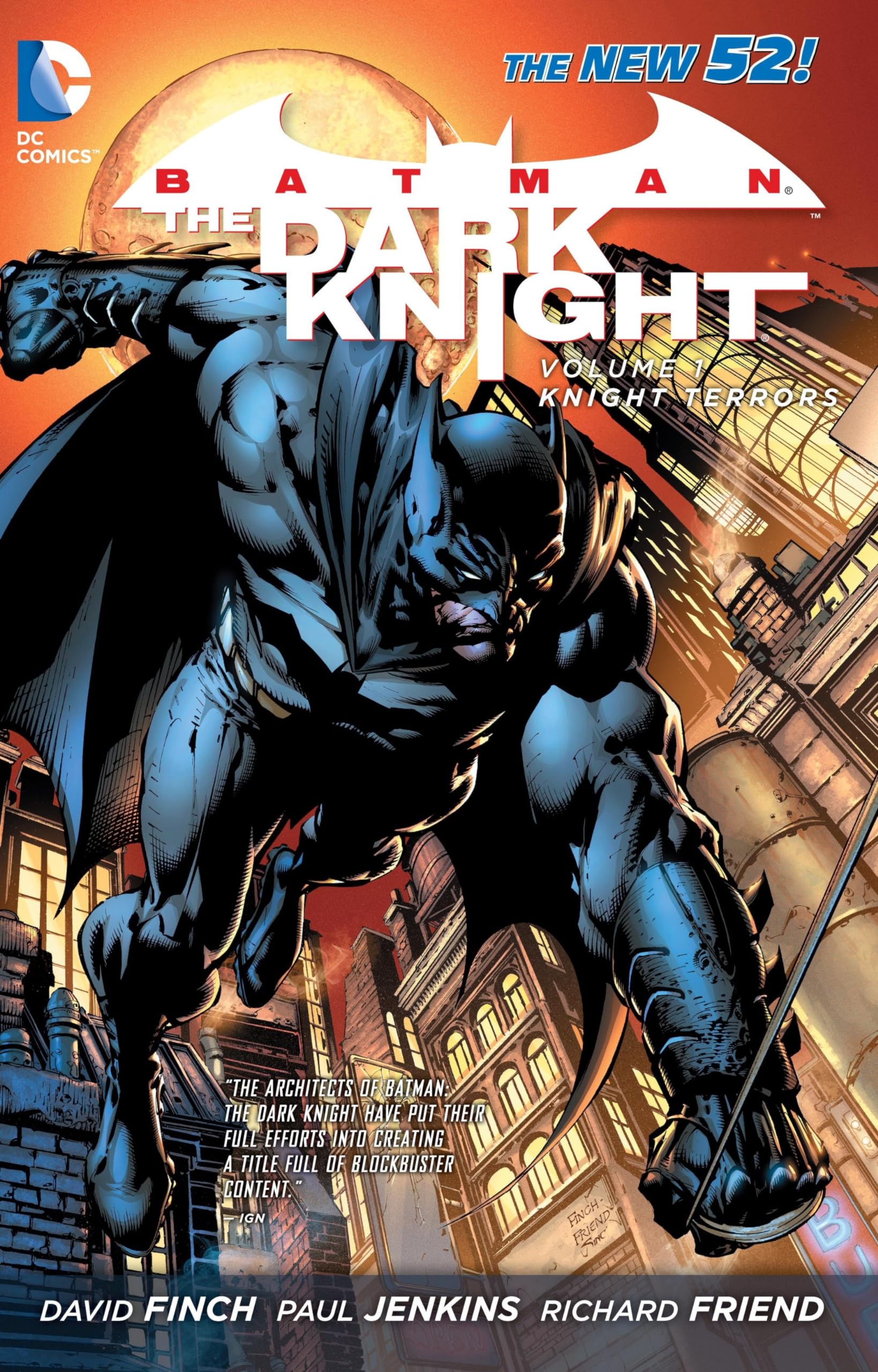 Batman the Dark Knight 1: Knight Terrors used book depot