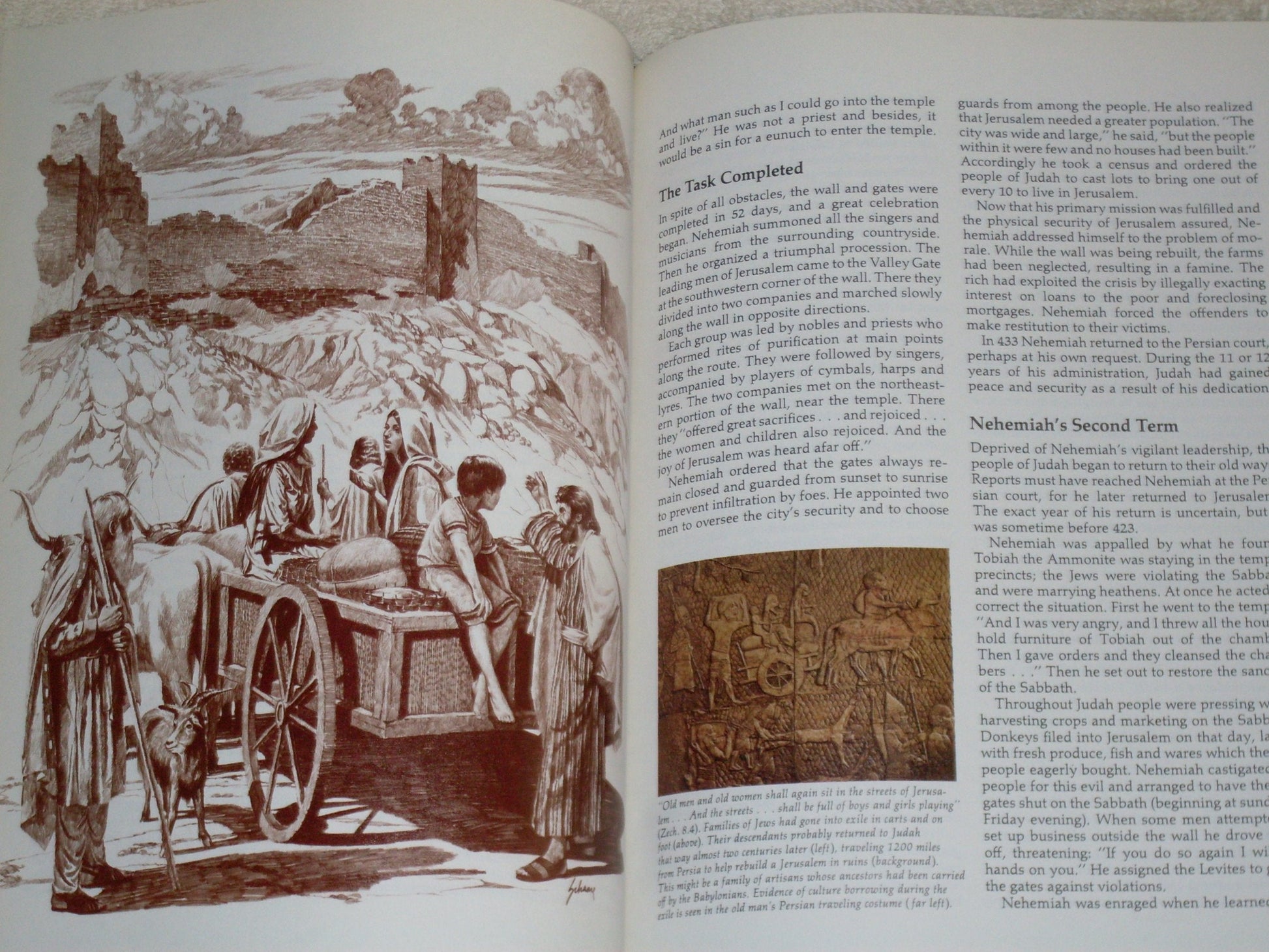 READERS DIGEST GREAT PEOPLE OF THE BIBLE AND HOW THEY LIVED used book depot
