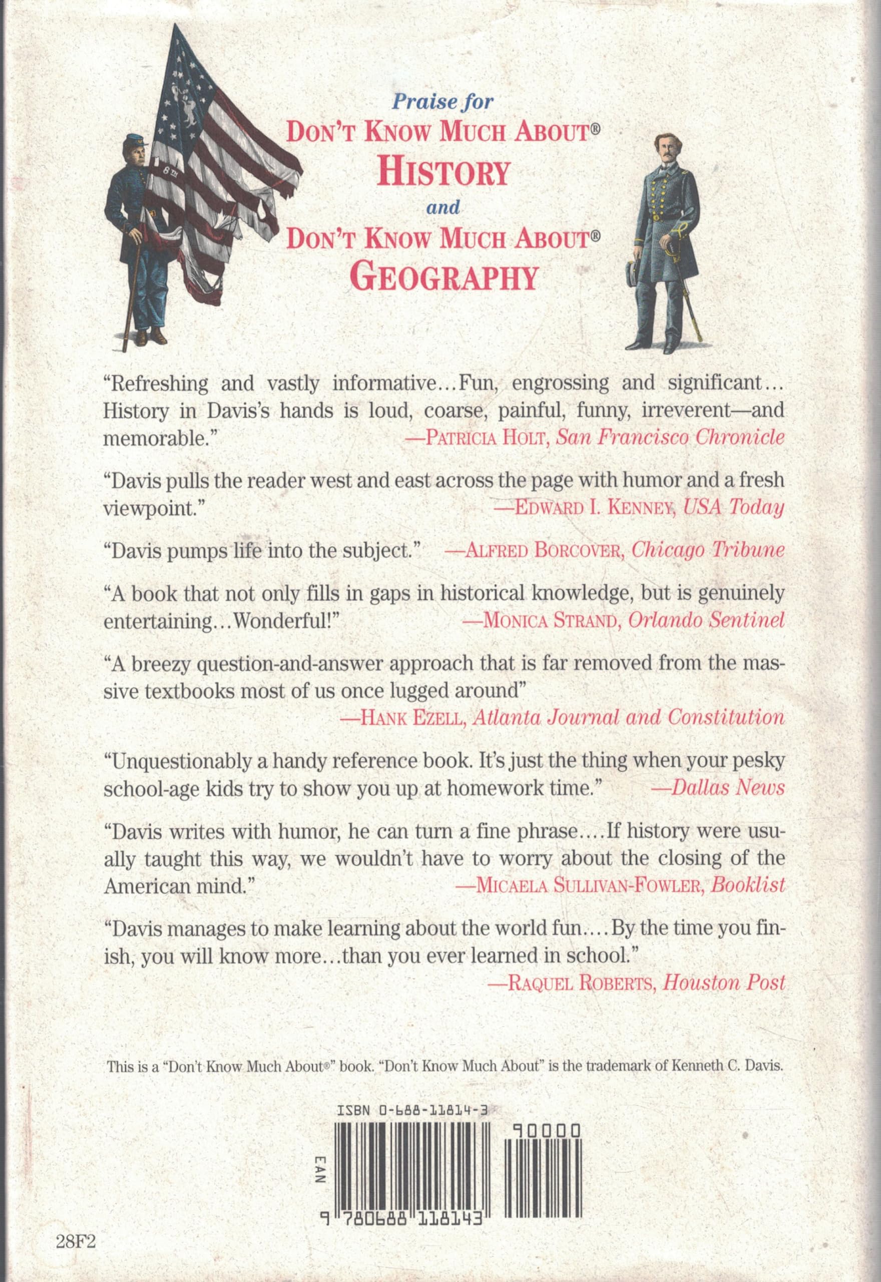 Don't Know Much About the Civil War used book depot