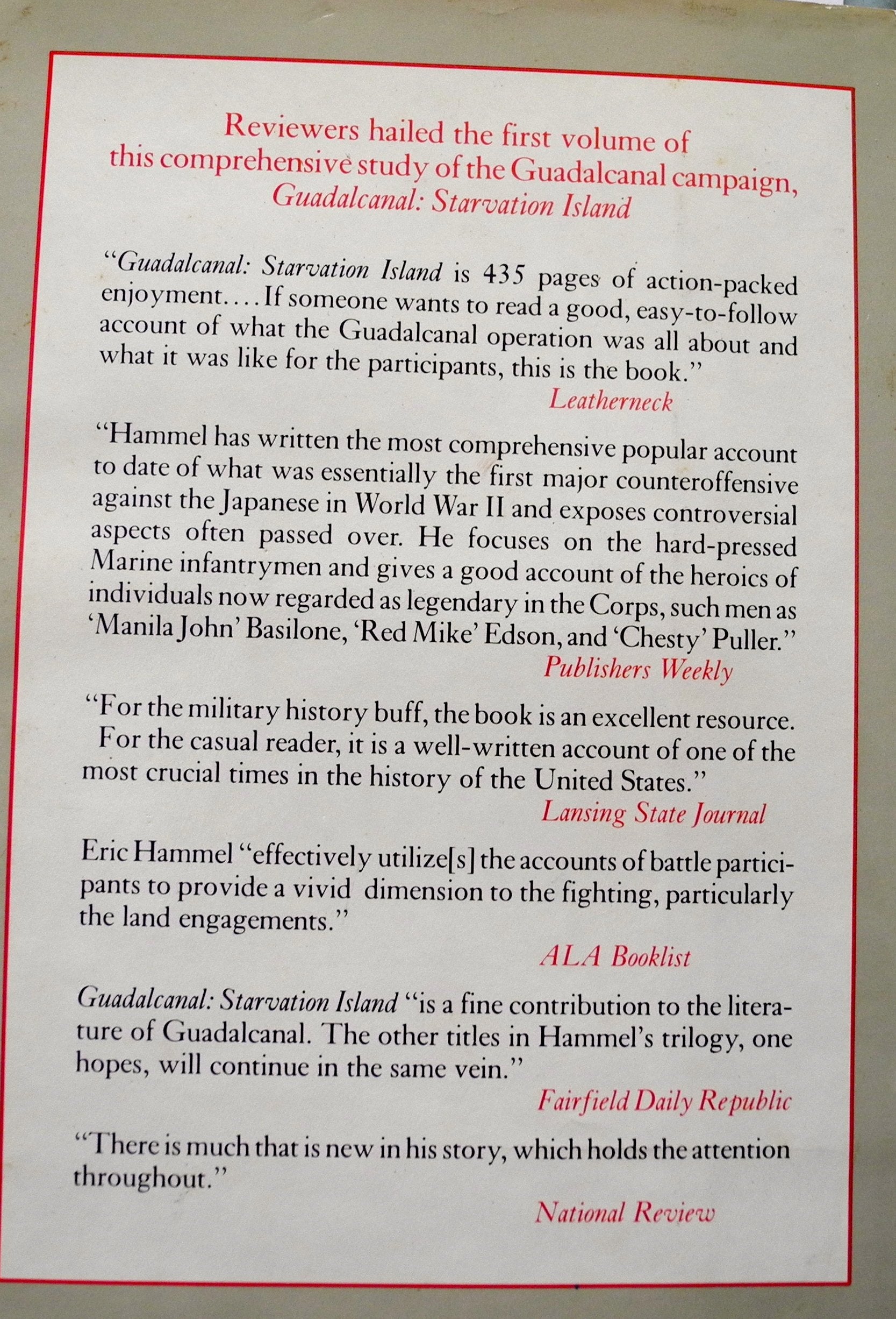 Guadalcanal: The Carrier Battles - Carrier Operations in the Solomons, August-October 1942 used book depot