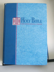 NIV Giant Print Reference Bible used book depot