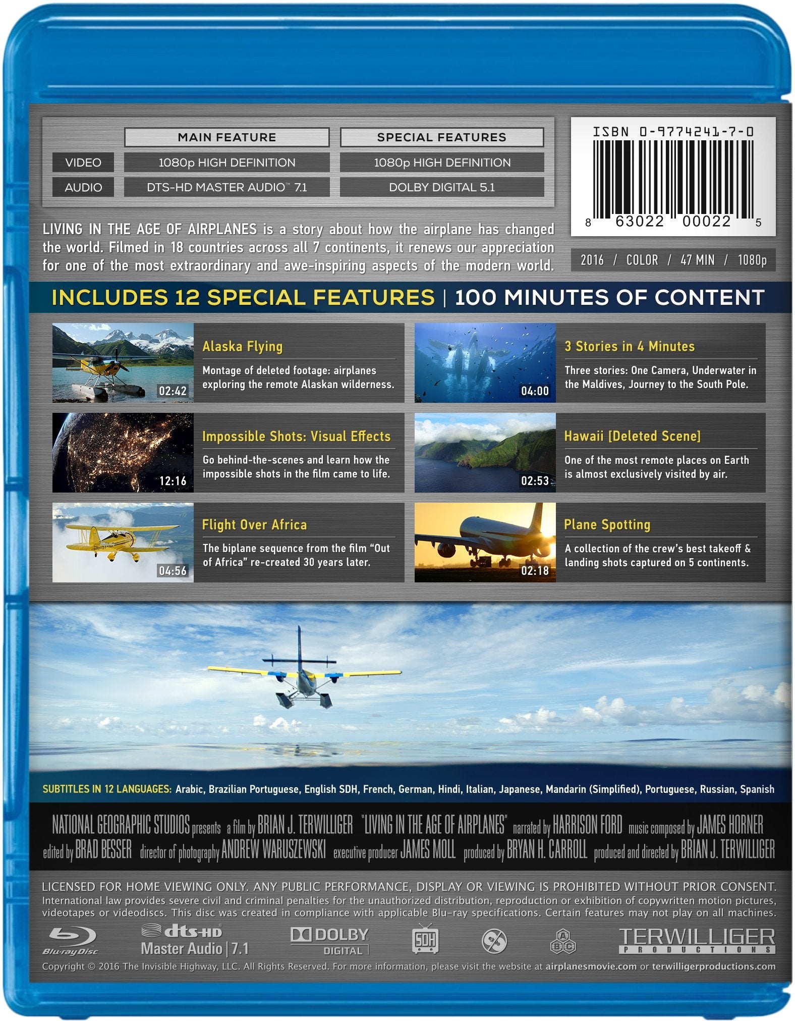 Living in the Age of Airplanes [Blu-ray] used book depot