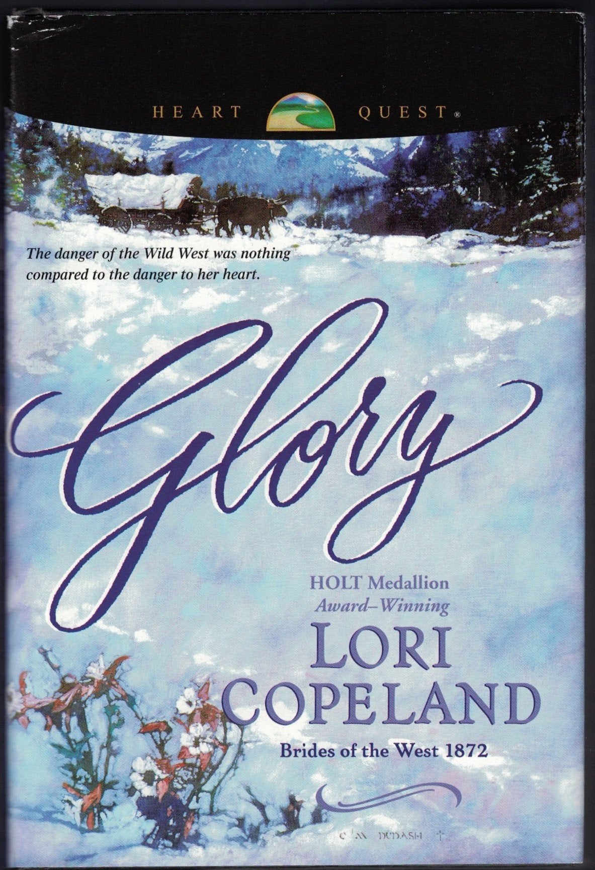 Glory (Brides of the West Series #4) [Large Print]