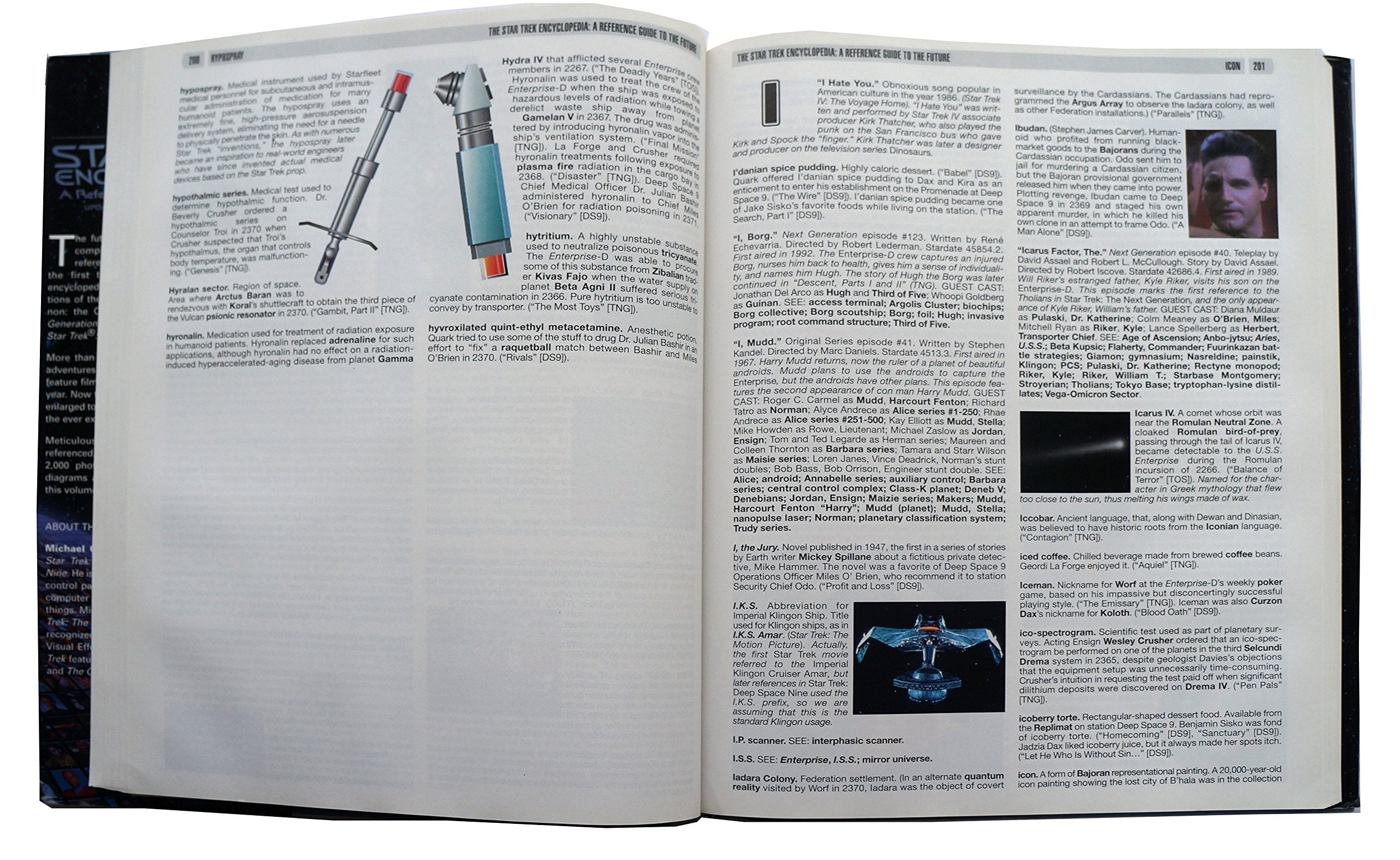 The Star Trek Encyclopedia: A Reference Guide to the Future (updated and expanded edition) used book depot