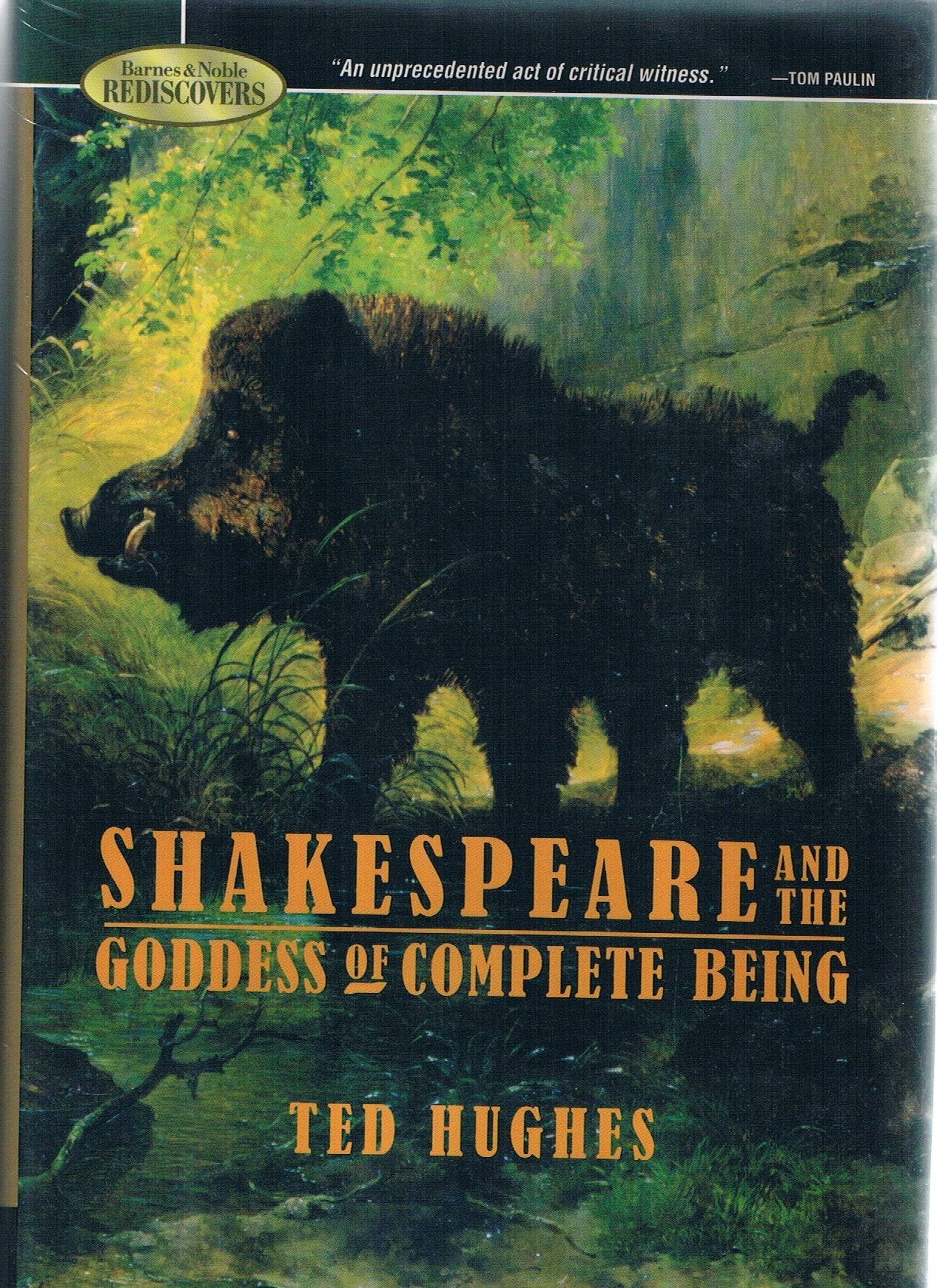 Shakespeare and the Goddess of Complete Being used book depot
