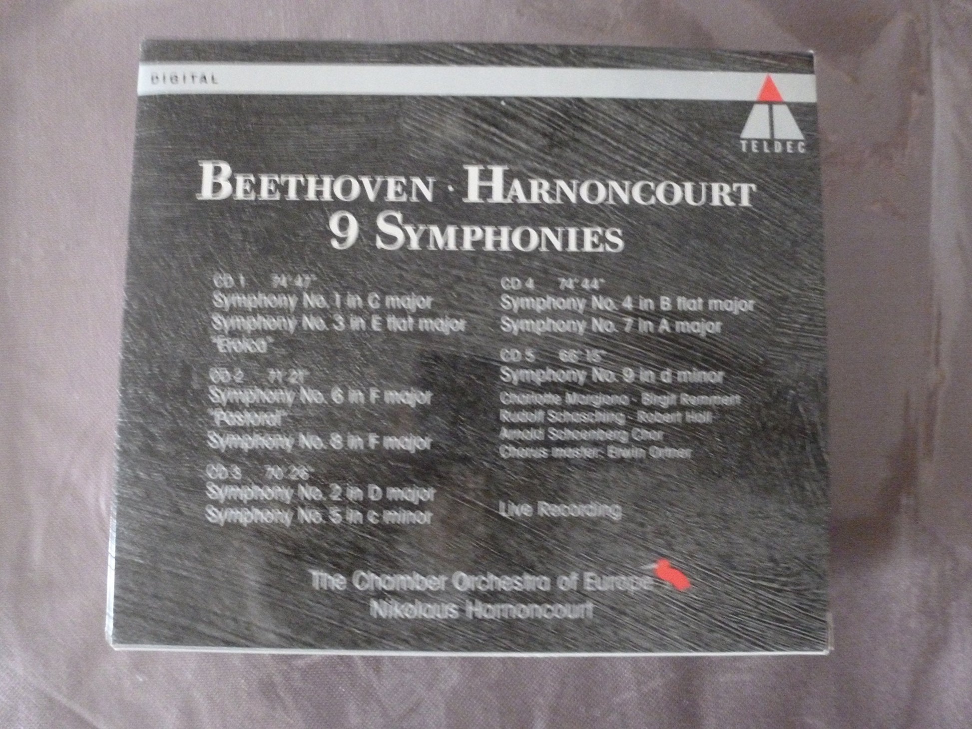 Beethoven: 9 Symphonies [Box Set] used book depot