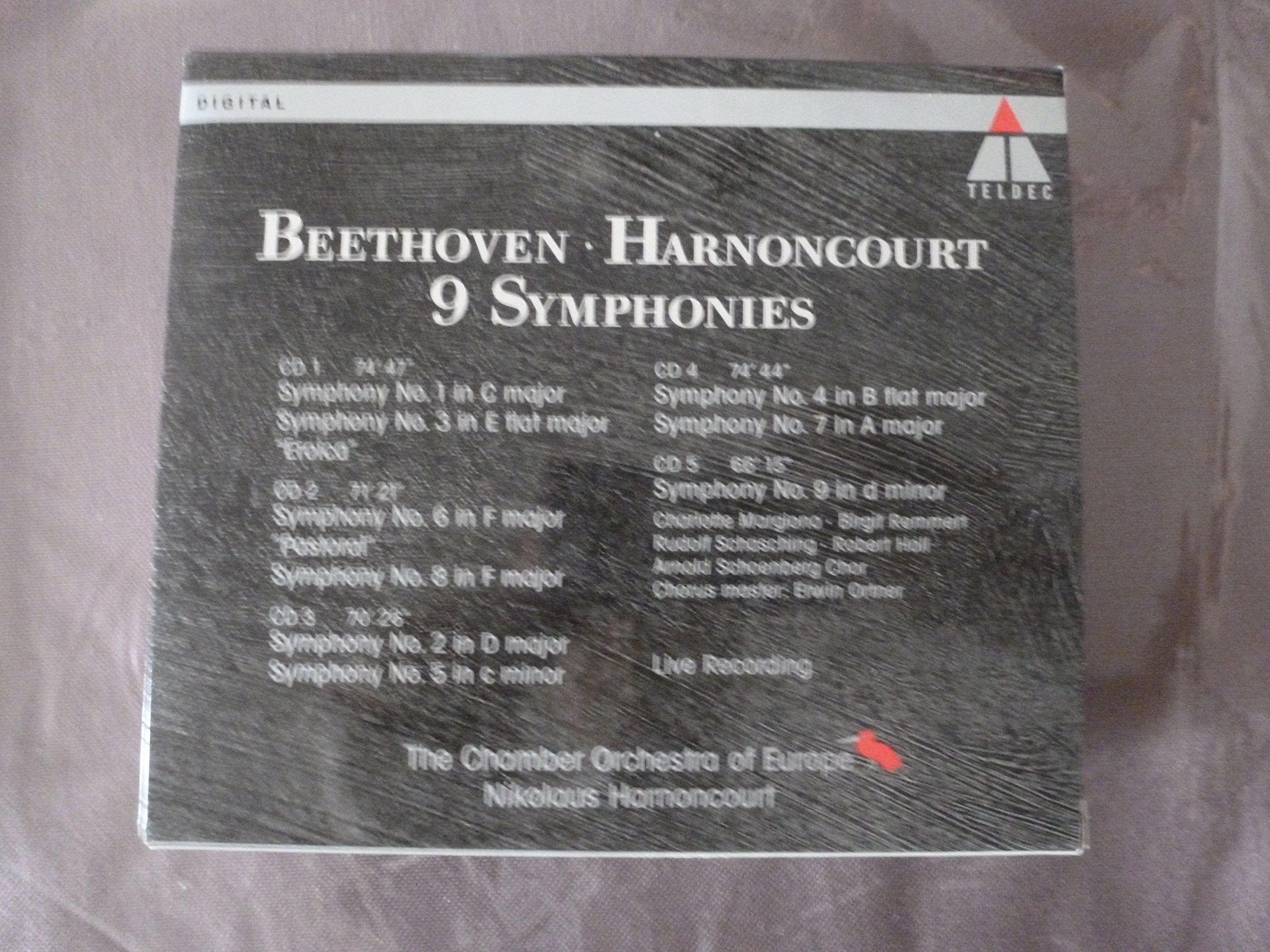 Beethoven: 9 Symphonies [Box Set] used book depot