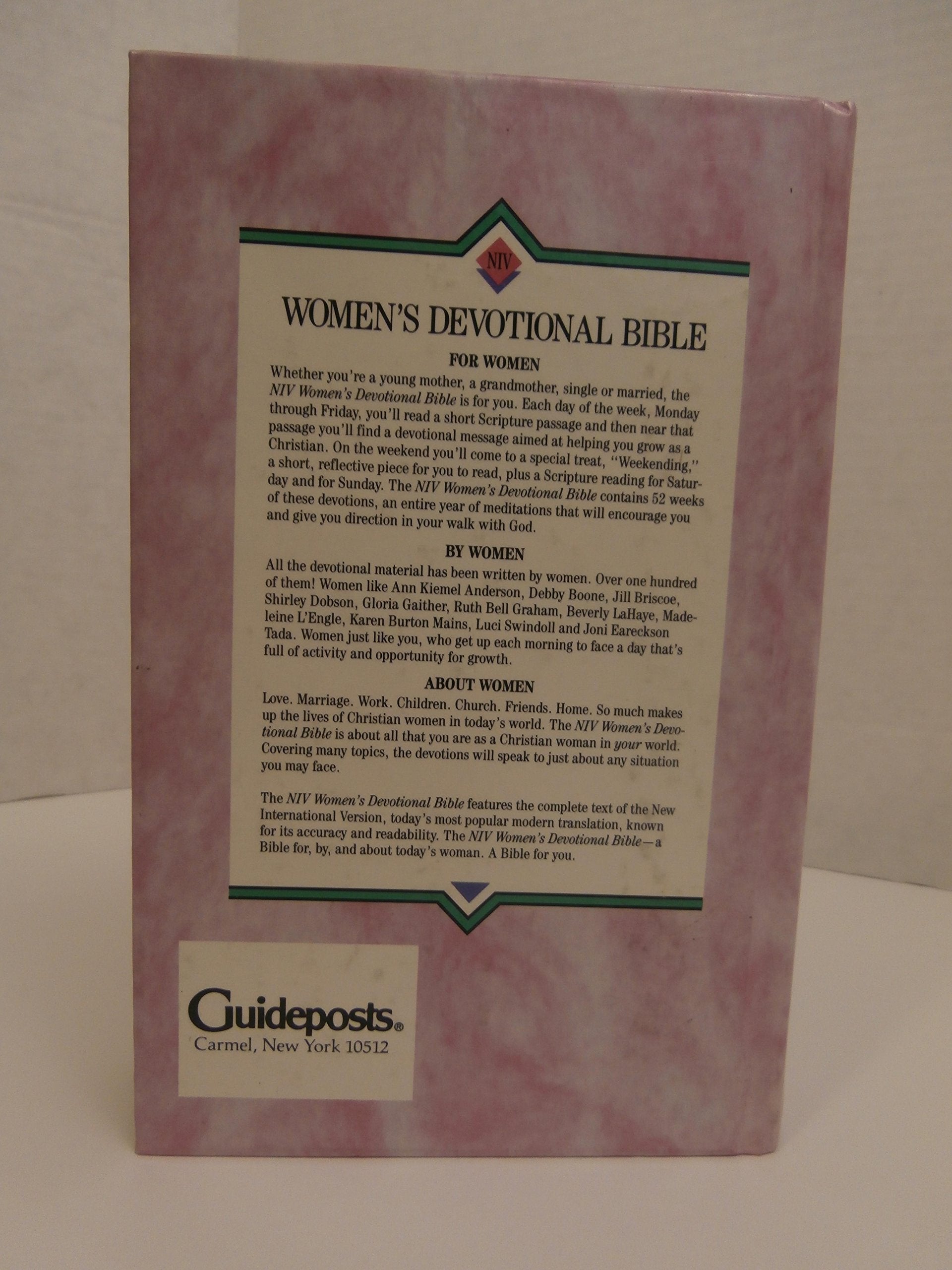 Women's Devotional Bible: New International Version used book depot