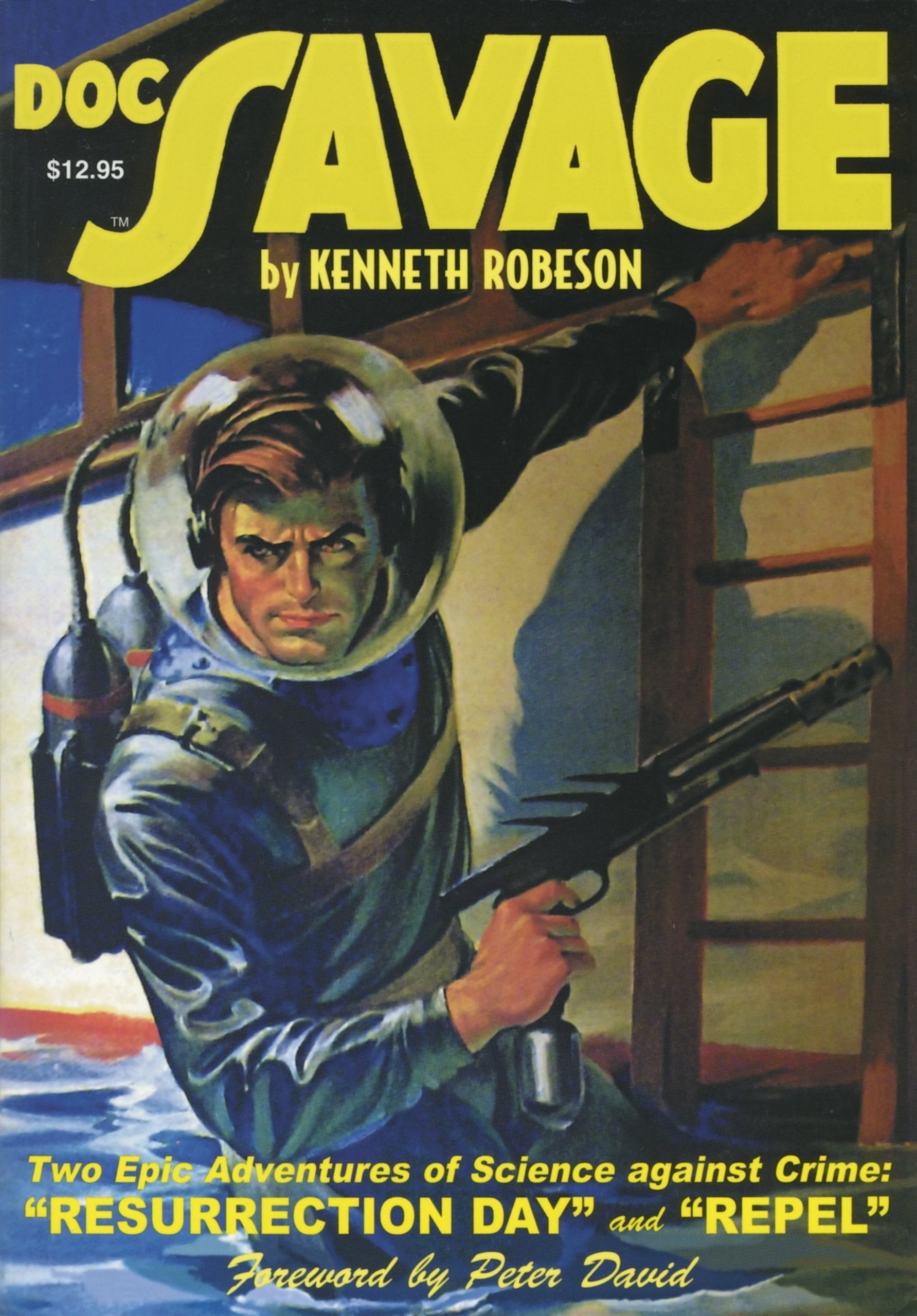 Doc Savage #2: "Resurrection Day" and "Repel" used book depot