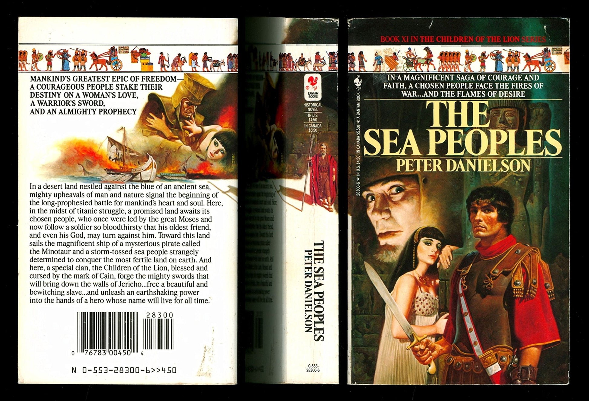 The Sea Peoples (Children of the Lion Series, Book No. 11) used book depot