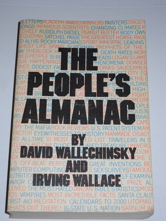 The Peoples Almanac Wallechinsky, David and Wallace, Irving