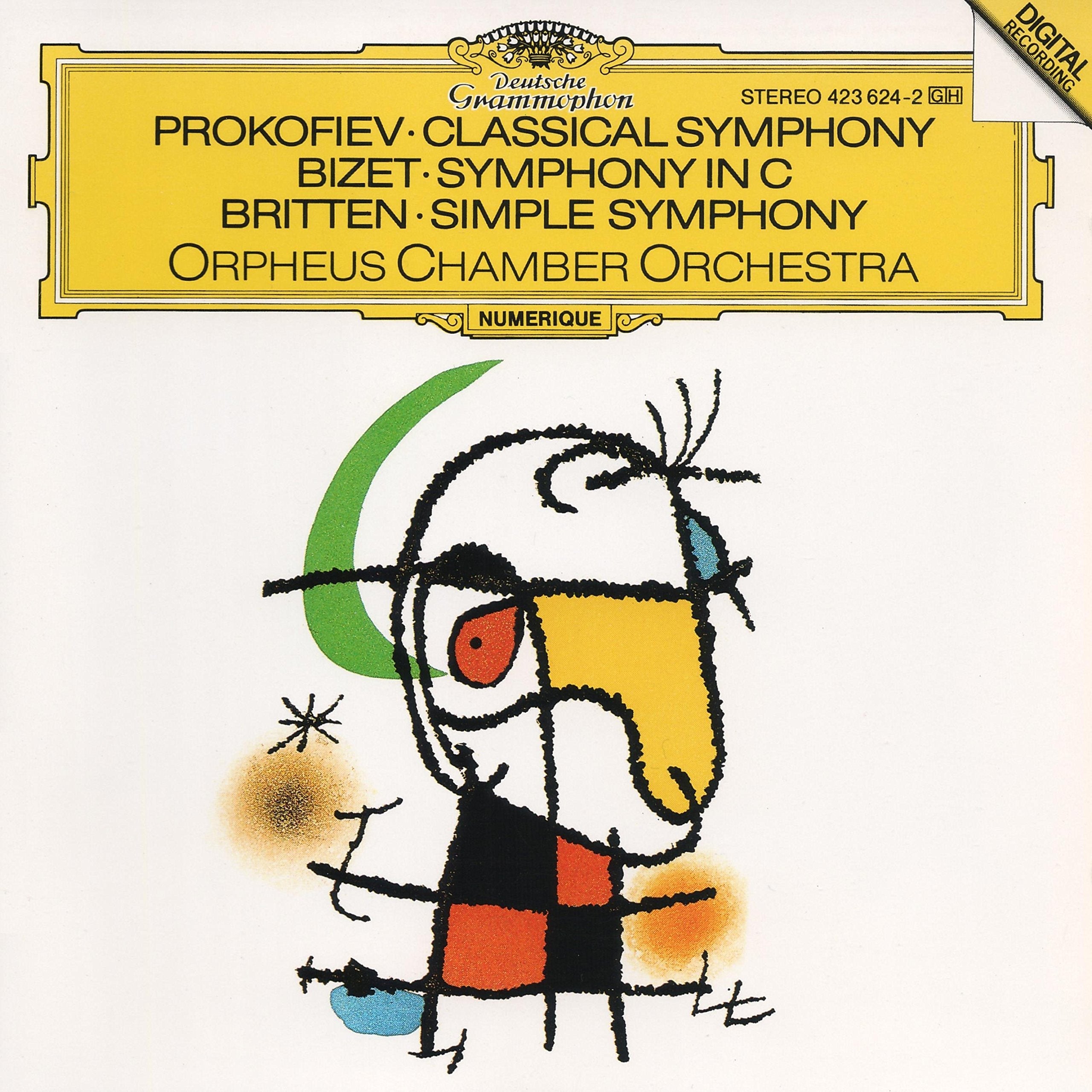Prokofiev: Classical Symphony / Bizet: Symphony in C / Britten: Simple Symphony used book depot