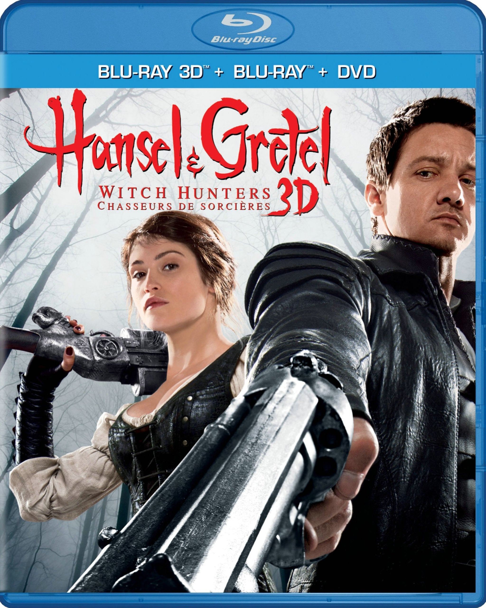 Hansel & Gretel: Witch Hunters, Unrated Cut (Blu-ray 3D / Blu-ray / DVD / Digital Copy + UltraViolet) [3D Blu-ray] used book depot