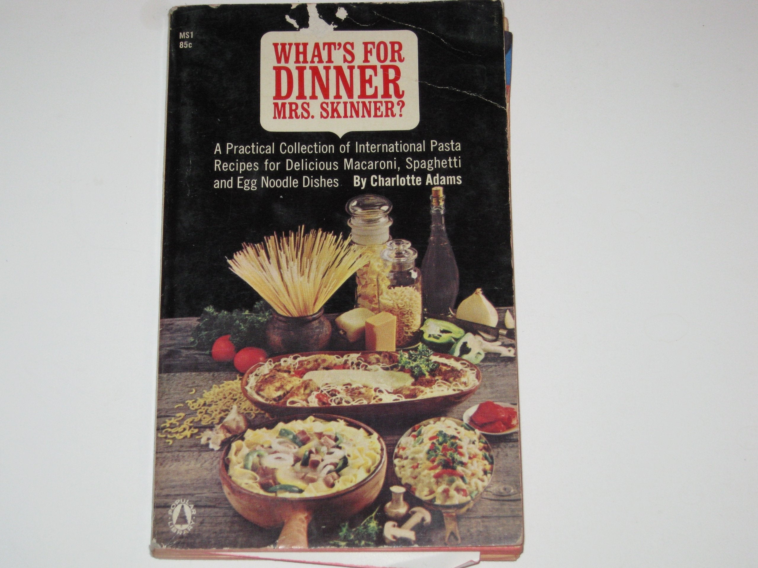 What's for Dinner Mrs. Skinner? Great Pasta Recipes for MacAroni, Spaghetti, and Egg Noodle Dishes used book depot