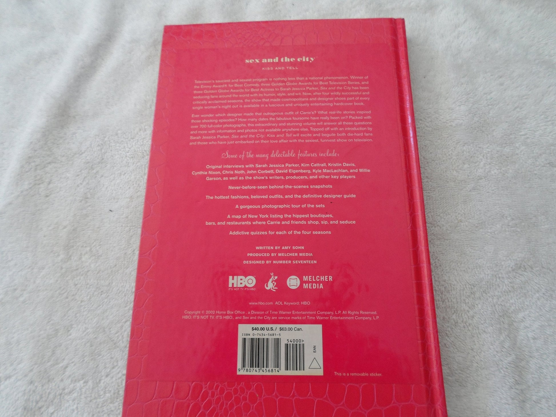 Sex and the City: Kiss and Tell used book depot