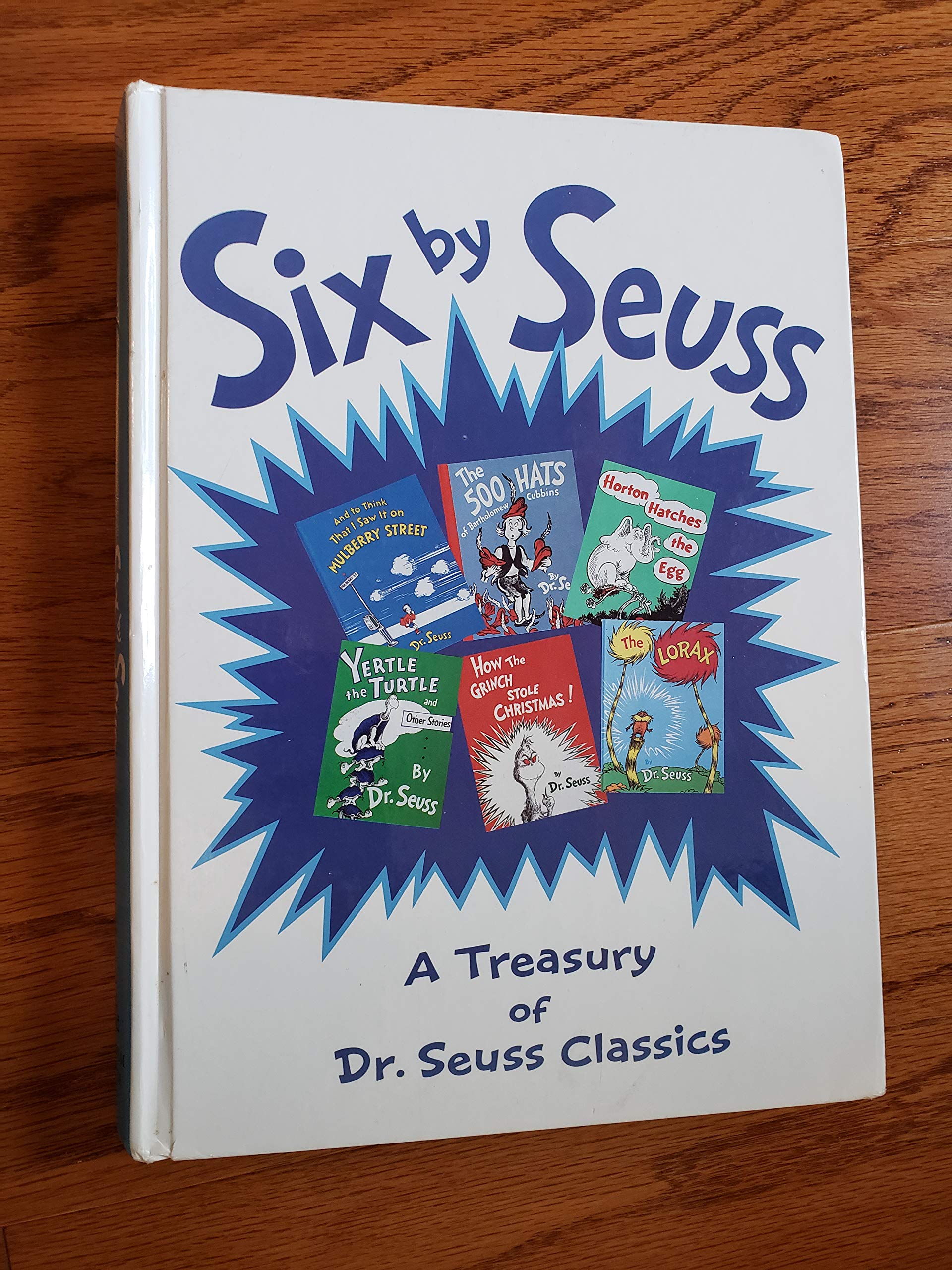 Six by Seuss. [Six Classics: and to Think That I Saw it on Mulberry Street/the 500 Hats of Bartholomew Cubbins/horton Hatches the Egg/yertle the Turtle & Other Stories/how the Grinch Stole Ch used book depot