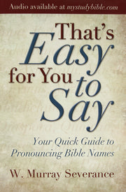 That's Easy for You to Say! used book depot
