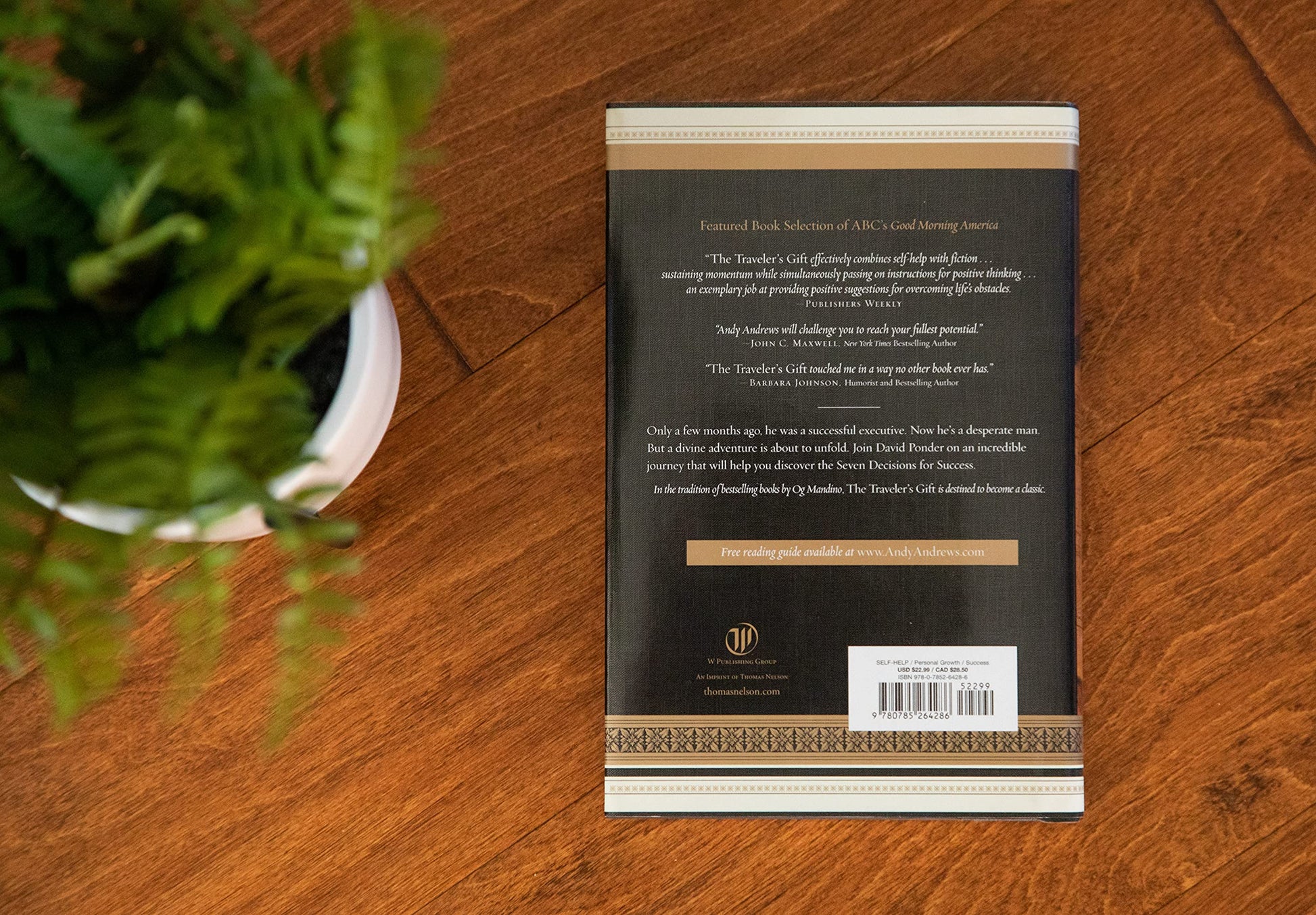 The Traveler's Gift: Seven Decisions that Determine Personal Success used book depot